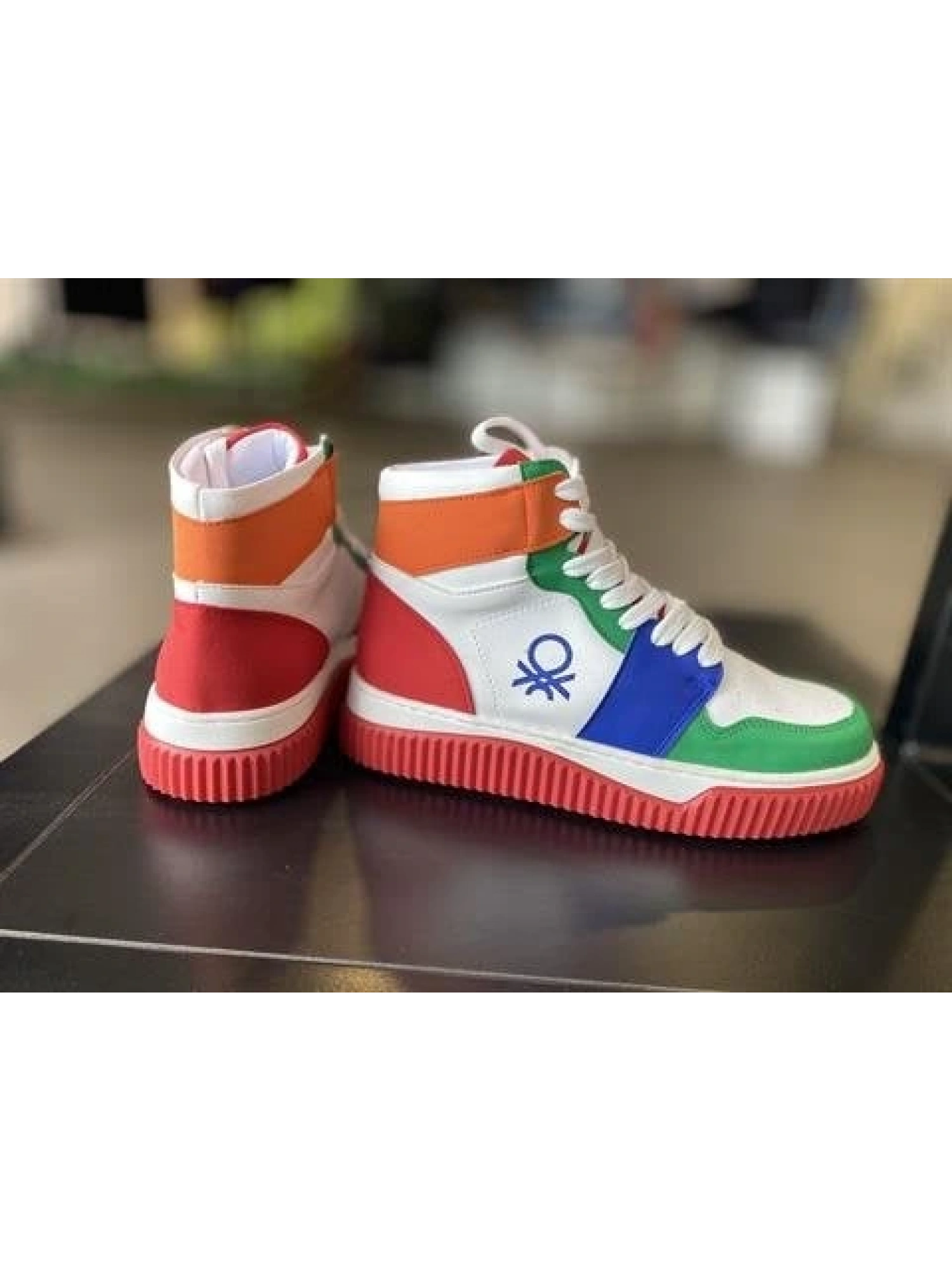 Benetton Renkli Bilekboy Spor Ayakkabı 31200