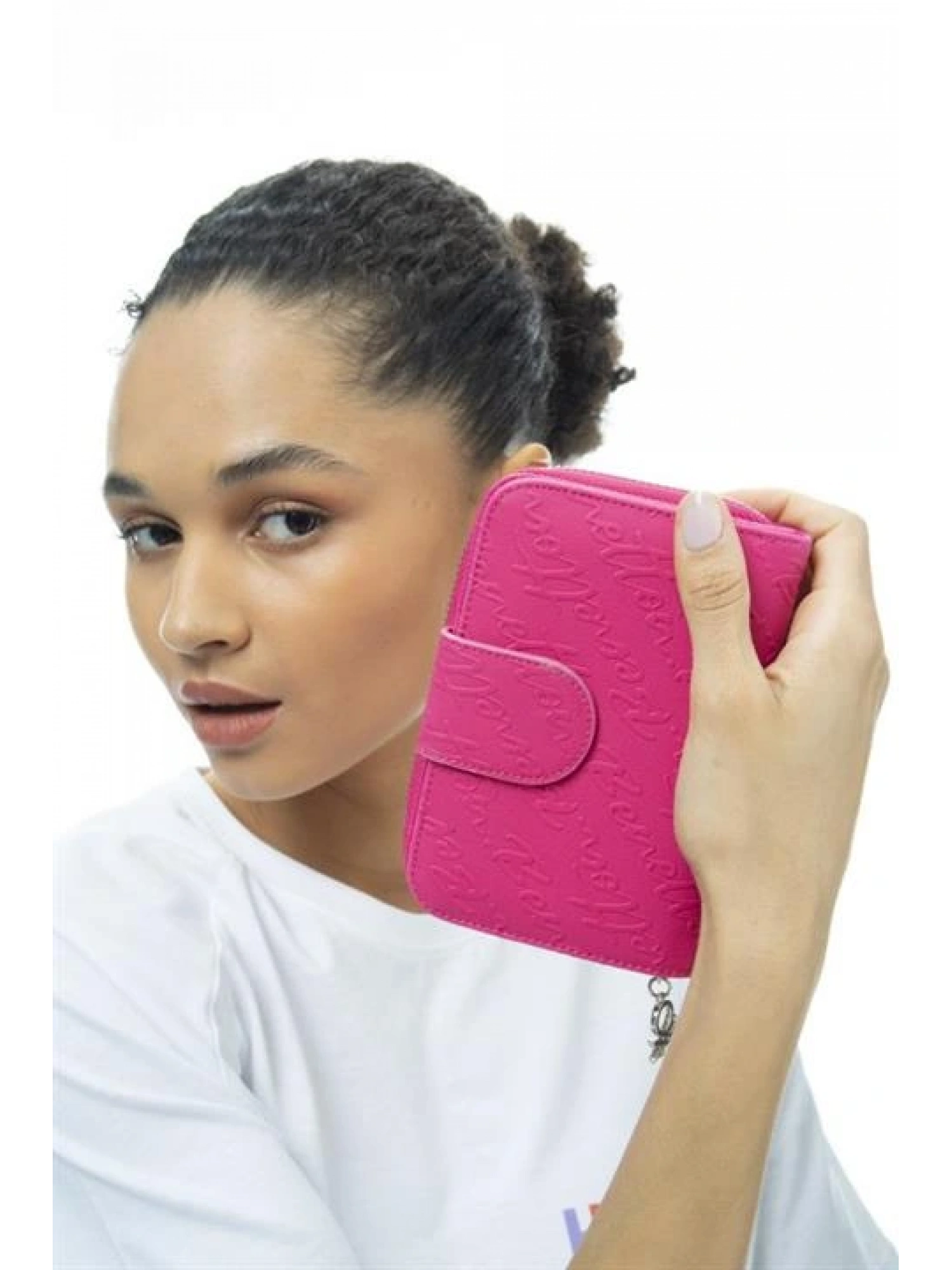 Benetton Yazılı Fermuarlı Cüzdan BNT984