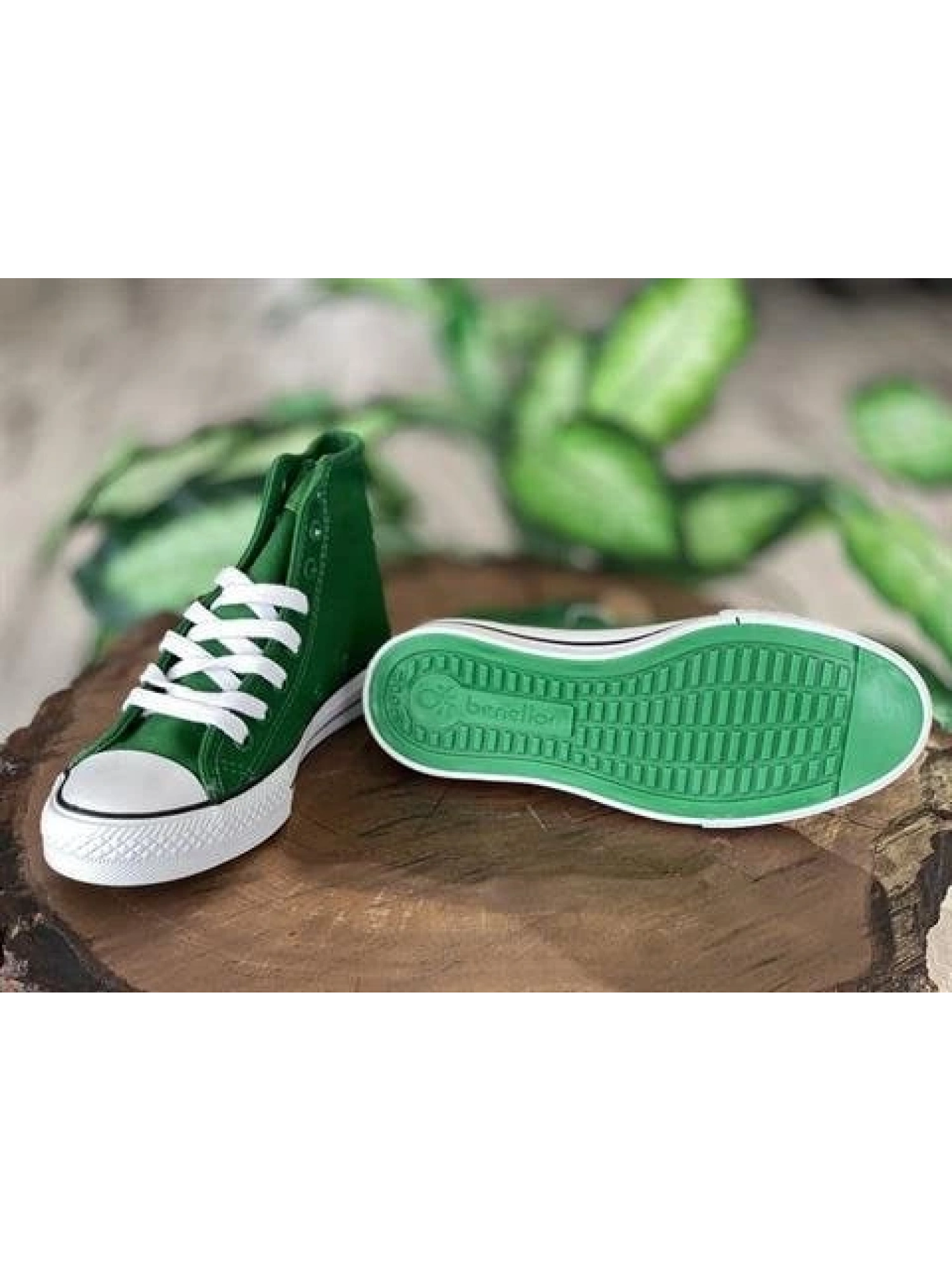 Benetton Yeşil Converse Spor Ayakkabı 30628