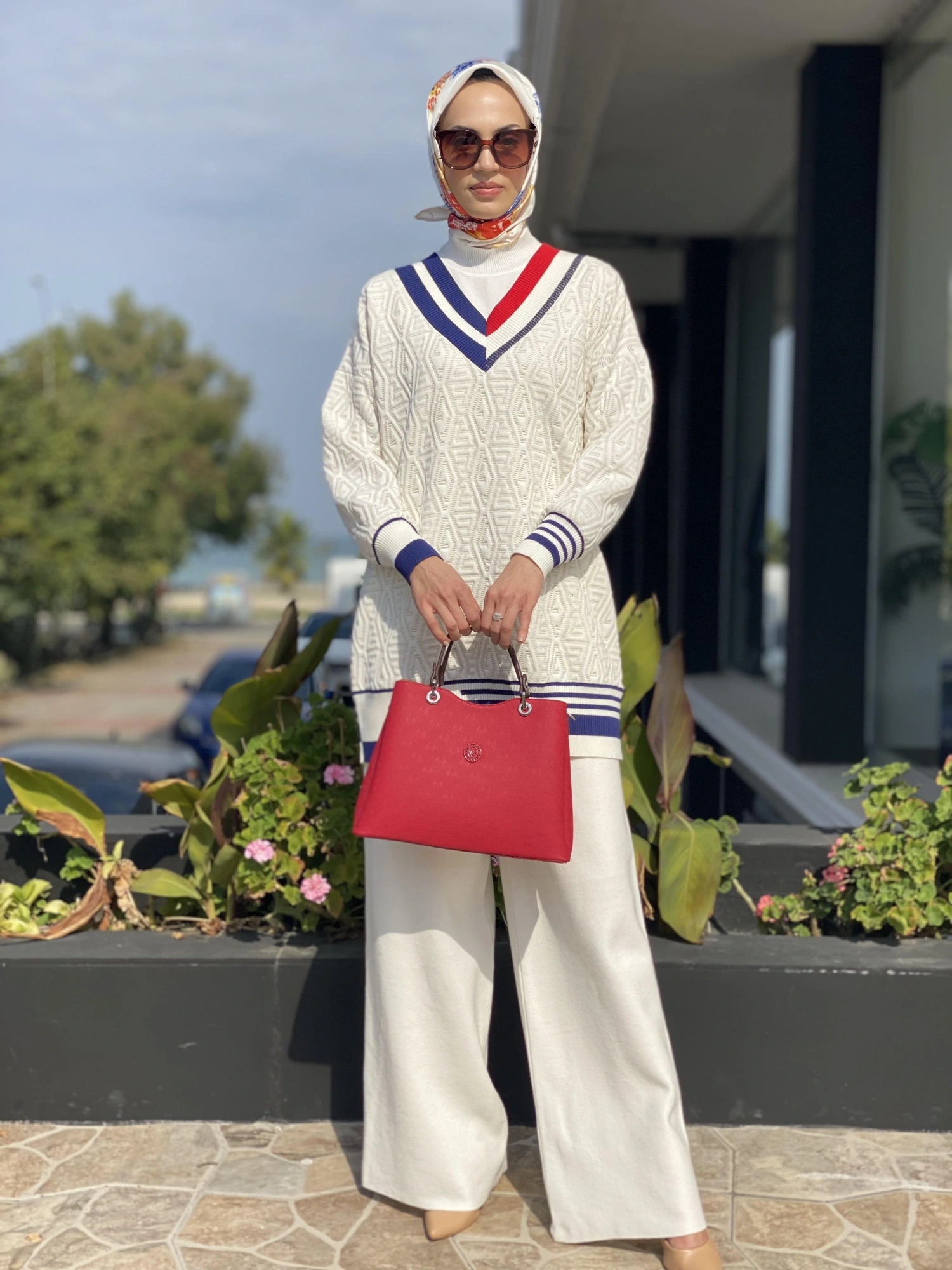 Ghisa Bol Paça Triko Pantolon 8027