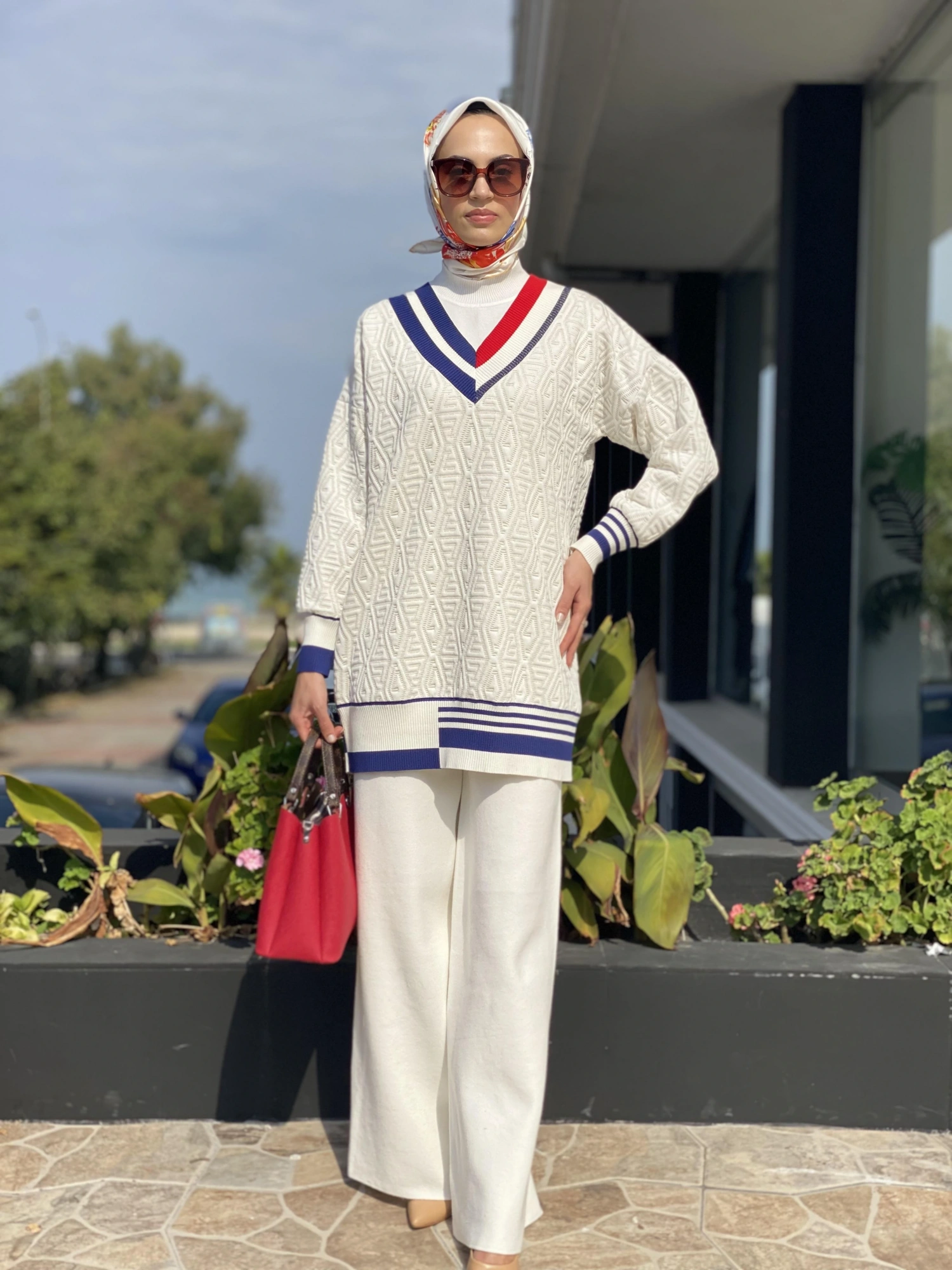 Ghisa Bol Paça Triko Pantolon 8027