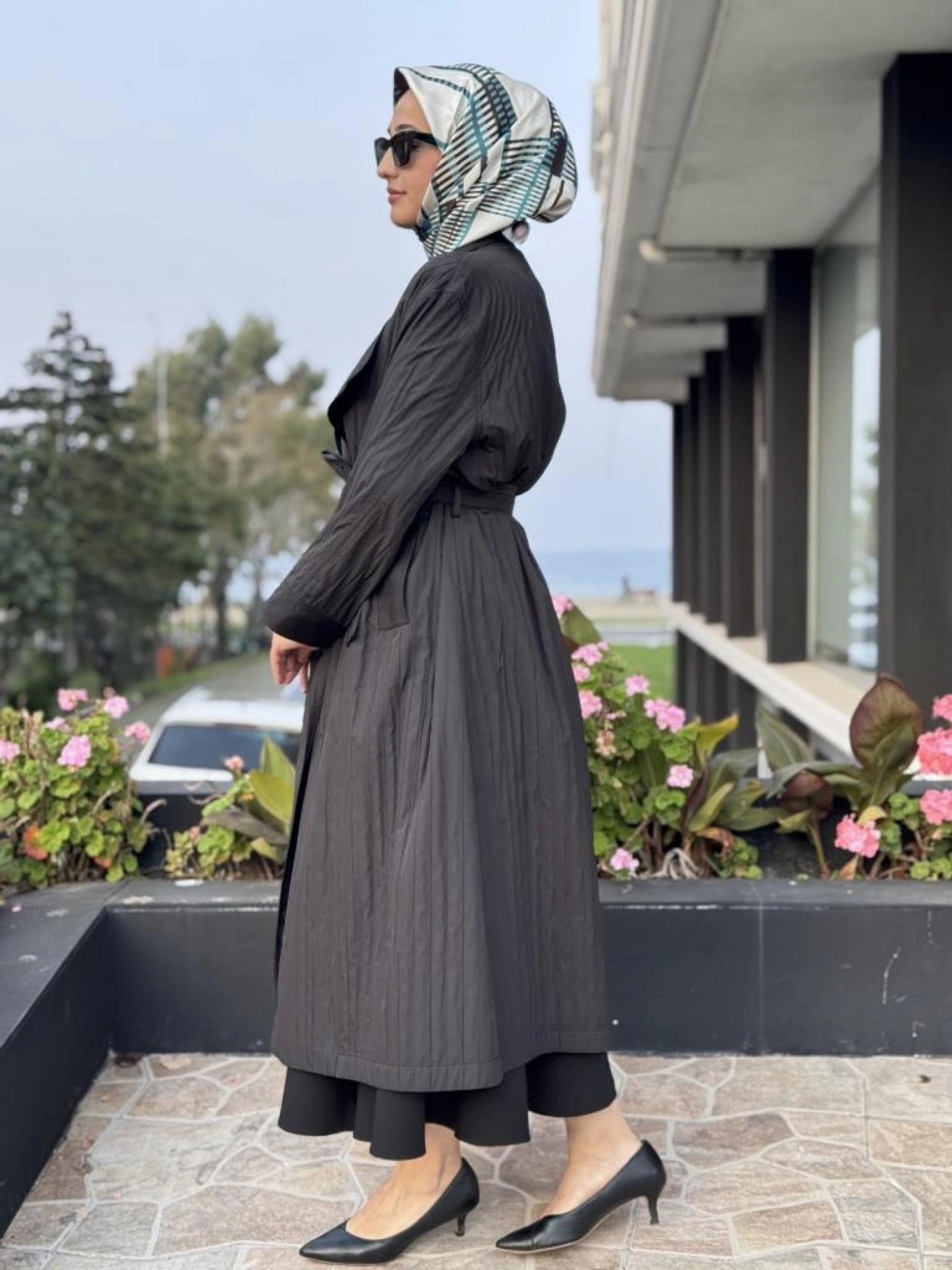 Ghisa Kolları Fermuar Detaylı Tafta Kap G2684