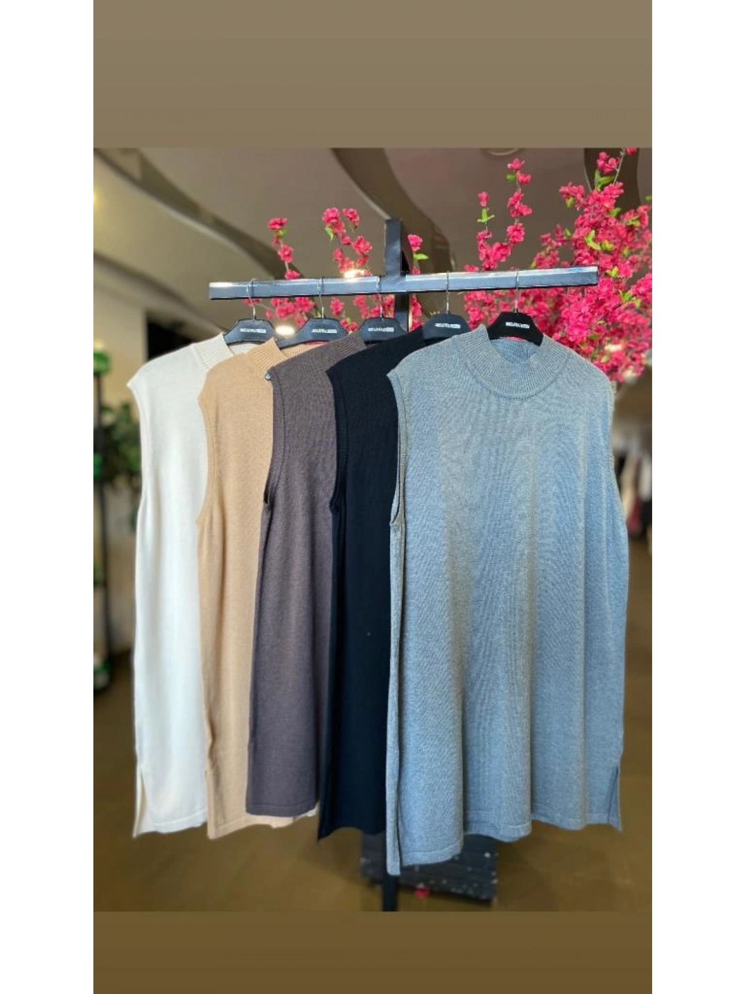 Ghisa Kolsuz Triko Tunik G4659