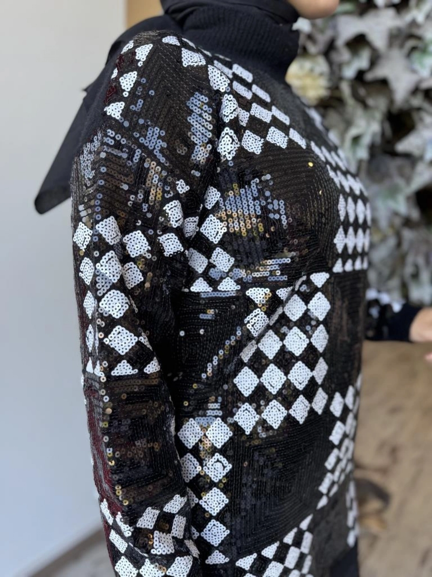 Ghisa Payet Detaylı Triko Tunik G241466