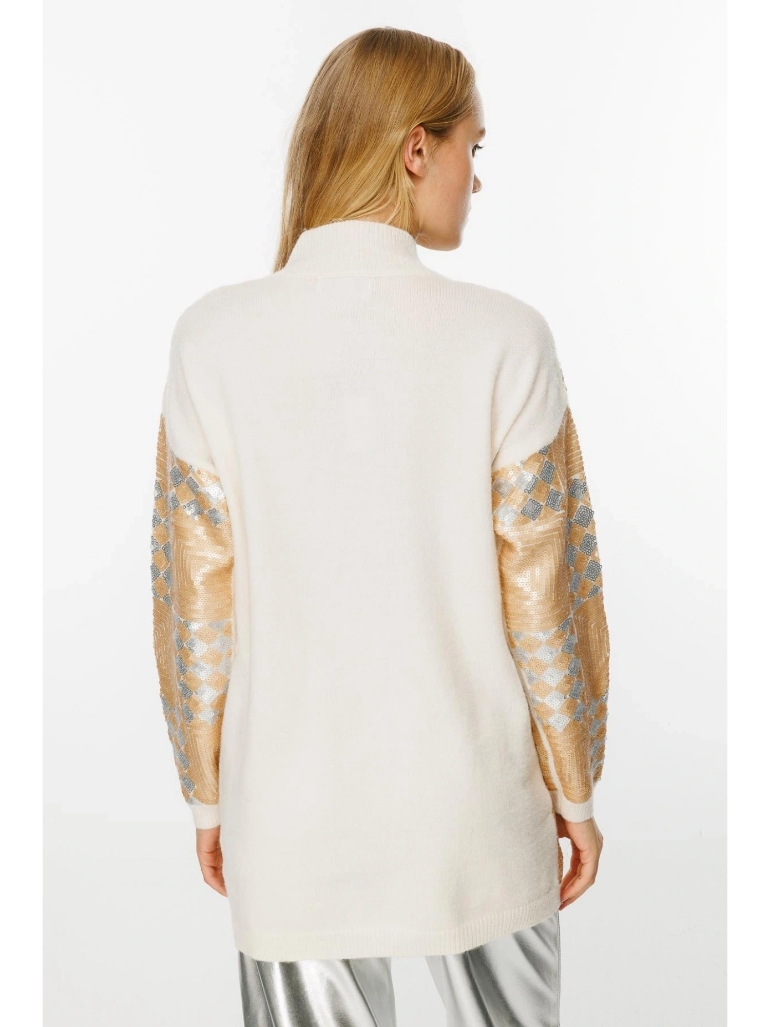 Ghisa Payet Detaylı Triko Tunik G241466