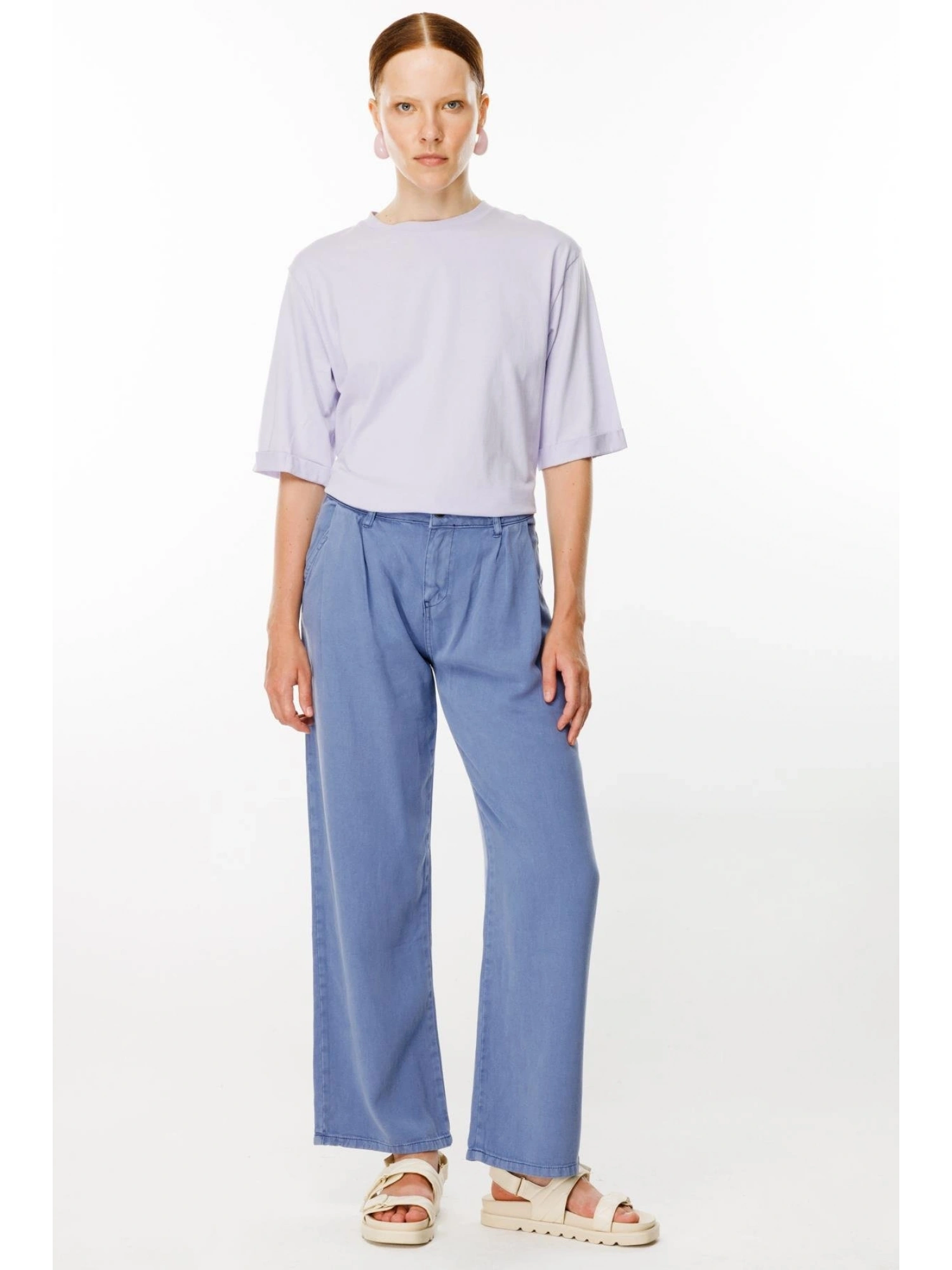 Ghisa Tencel Cepli Pantolon 8618