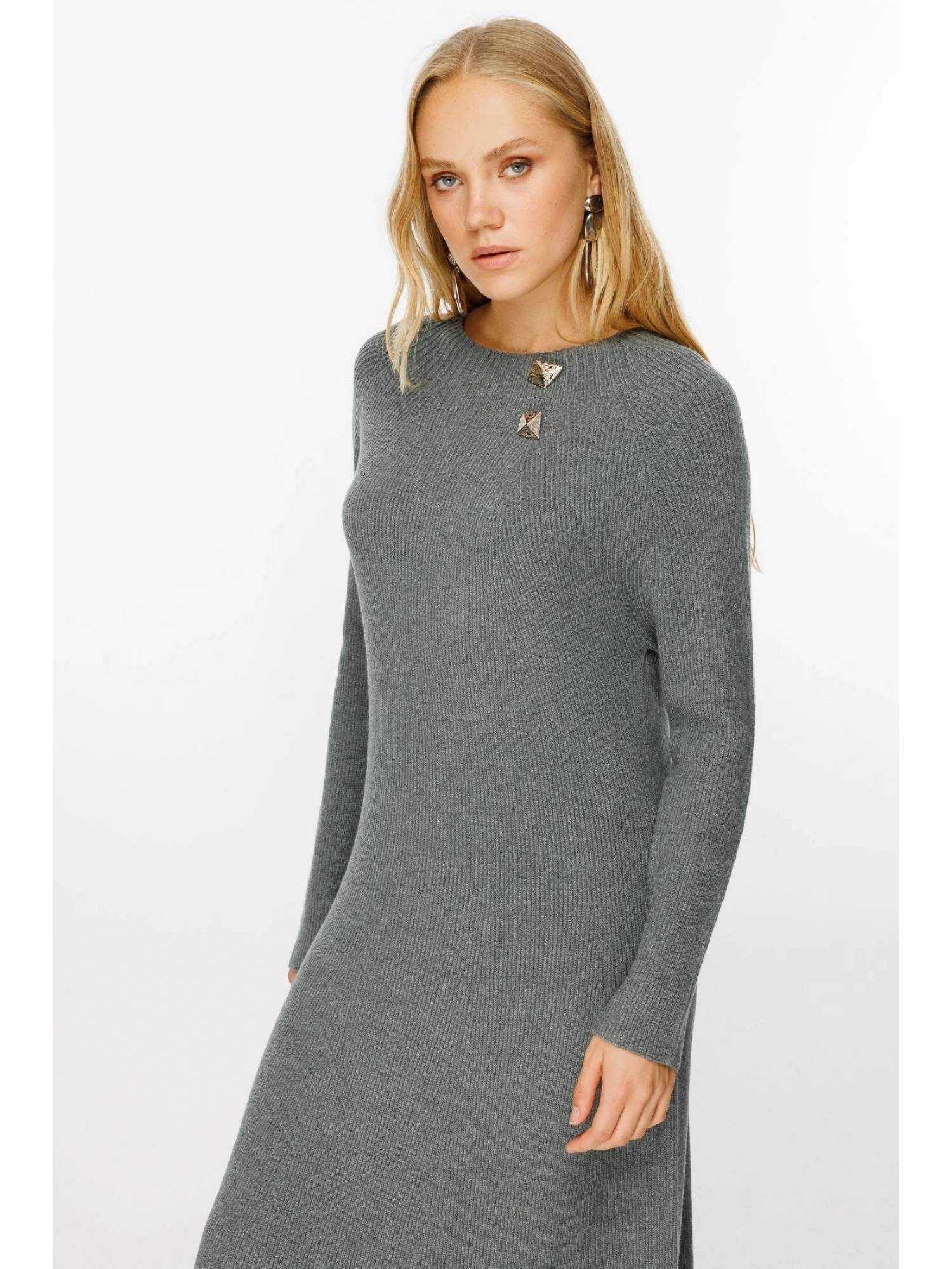 Ghisa Triko Elbise G4655