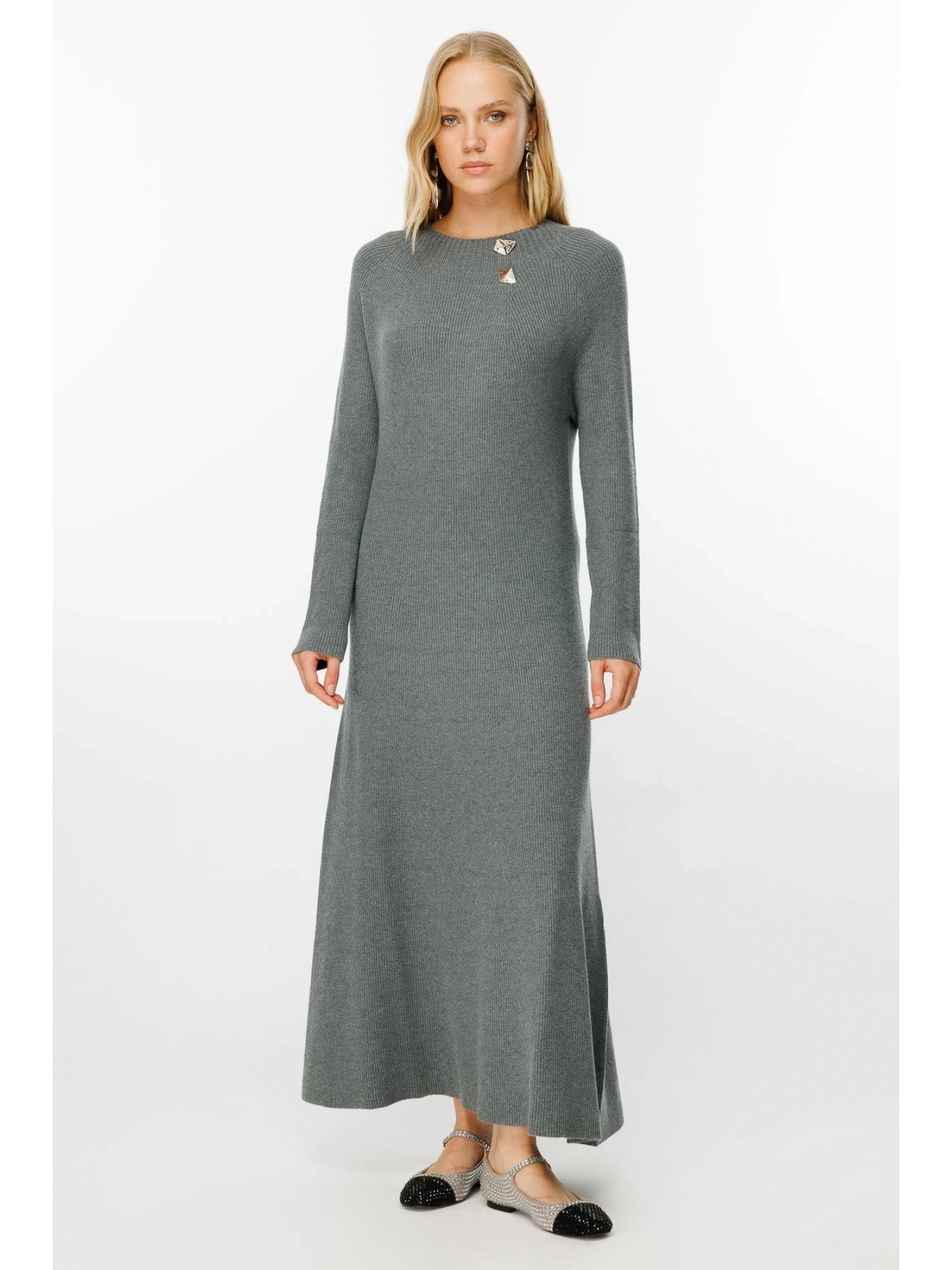 Ghisa Triko Elbise G4655