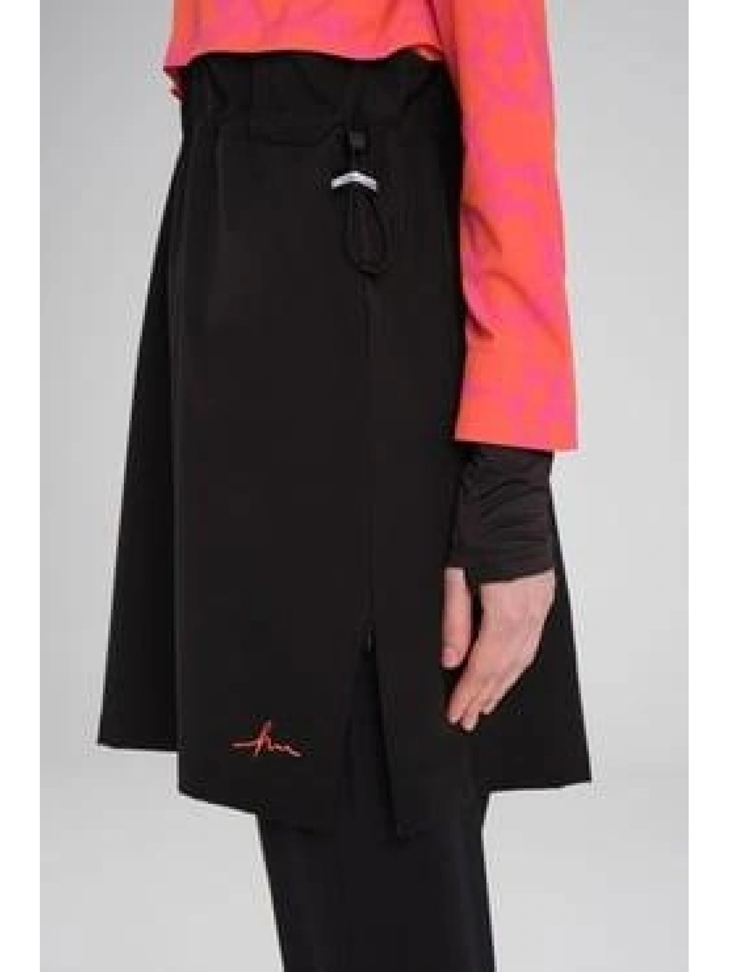 Haşema Esila Serisi Fuşya-Turuncu-Siyah Tam Tesettür Tek Mayo Üstü HSM2934