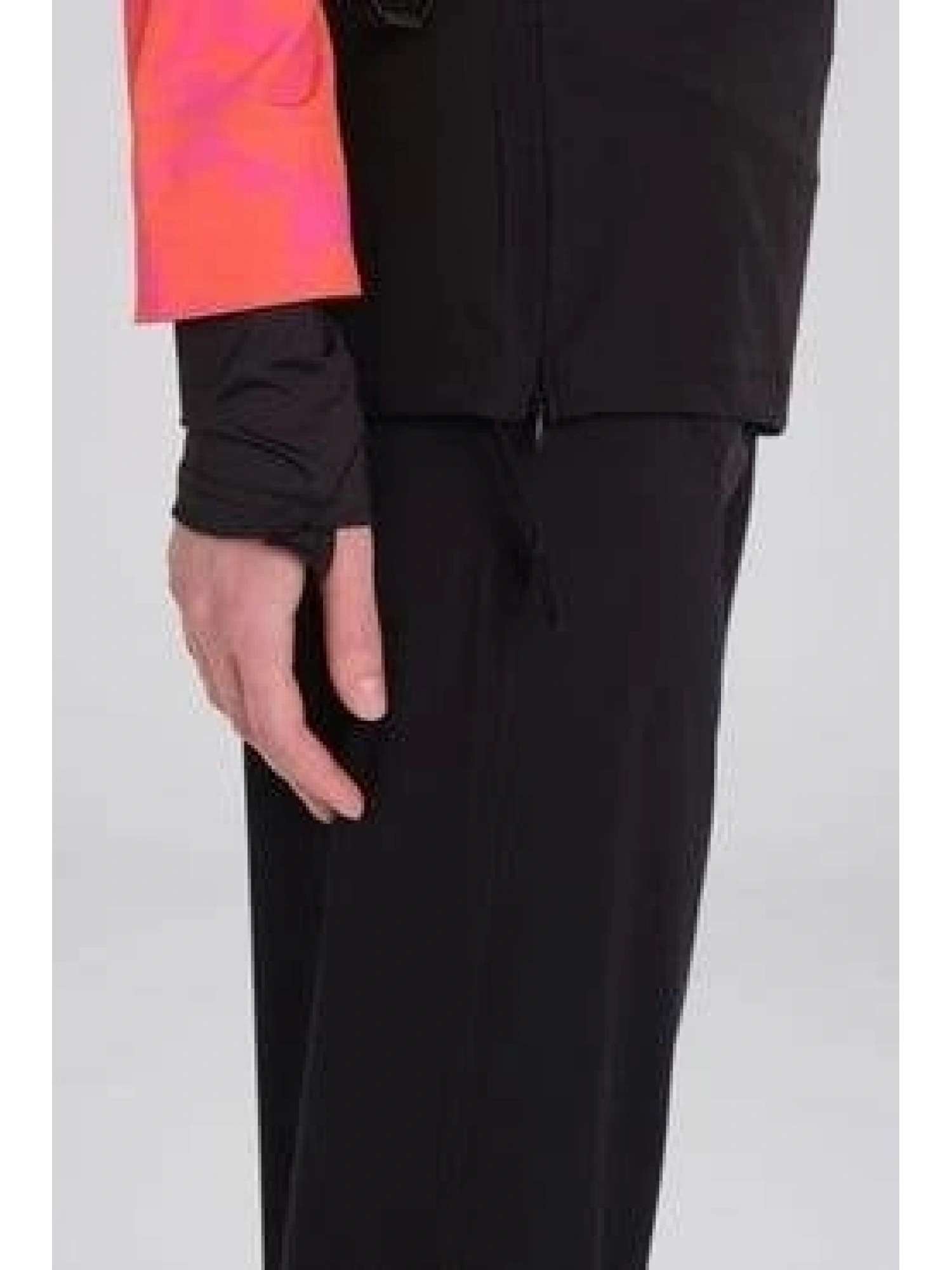 Haşema Esila Serisi Fuşya-Turuncu-Siyah Tam Tesettür Tek Mayo Üstü HSM2934