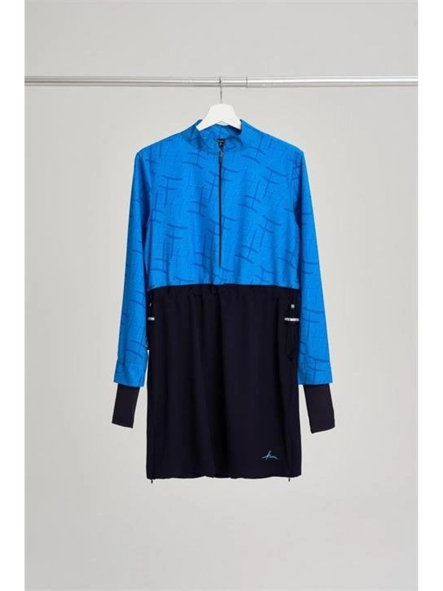 Haşema Esila Serisi Monogram Laci Tam Tesettür Tek Mayo Üstü HSM2934