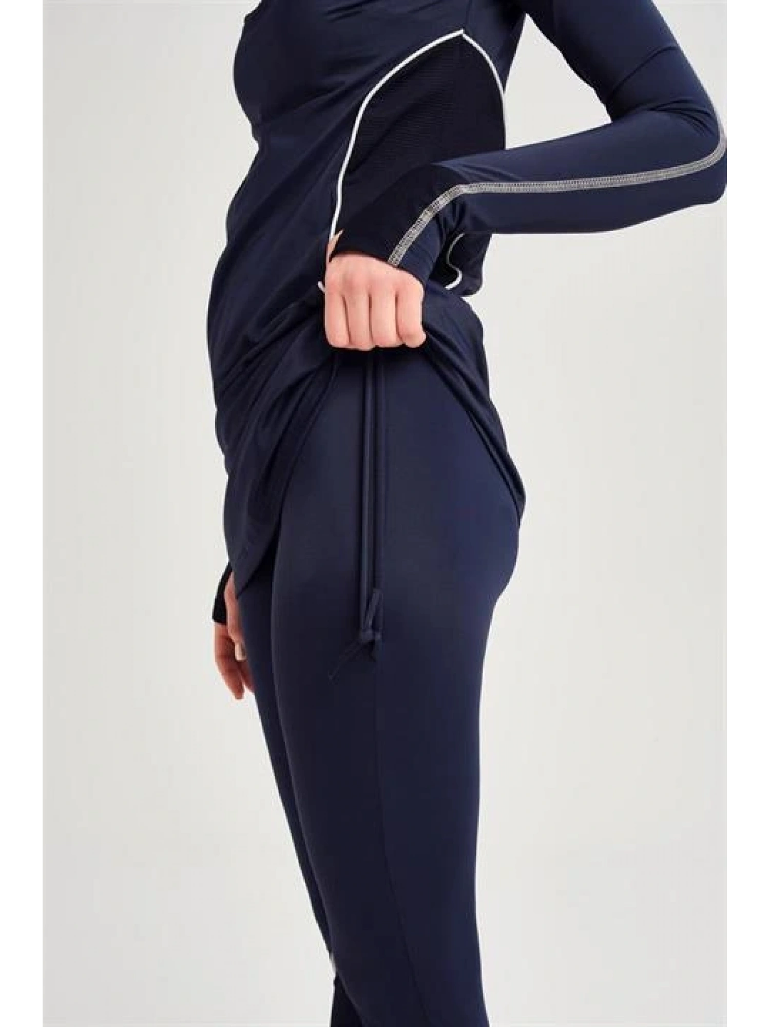 Haşema Performans Serisi Omuz Petek Doku 5 Parça Tesettür Mayo HSM2004