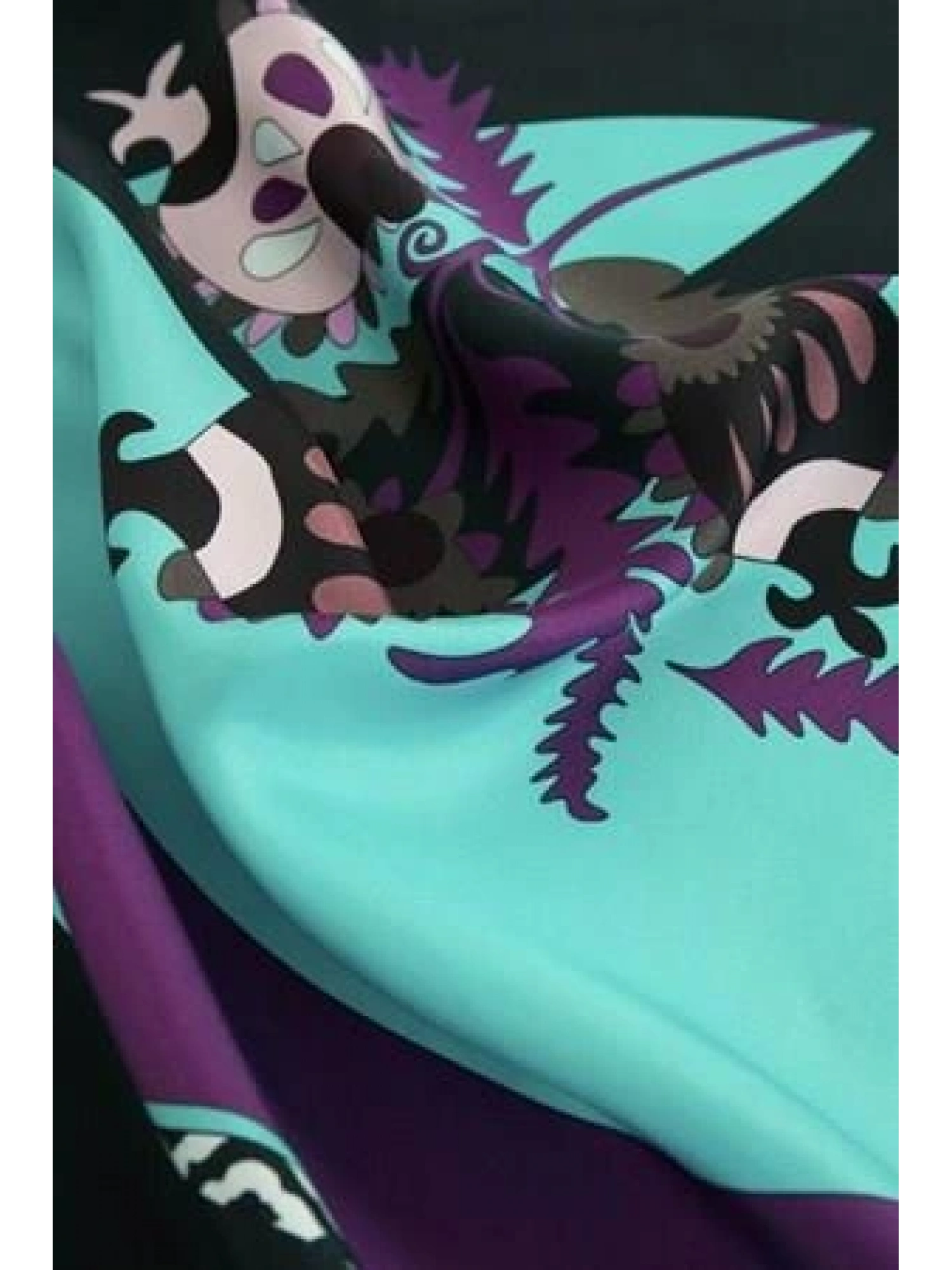 İmannoor Rüya Döngüsü Tivil İpek Eşarp 90x90 22K4030