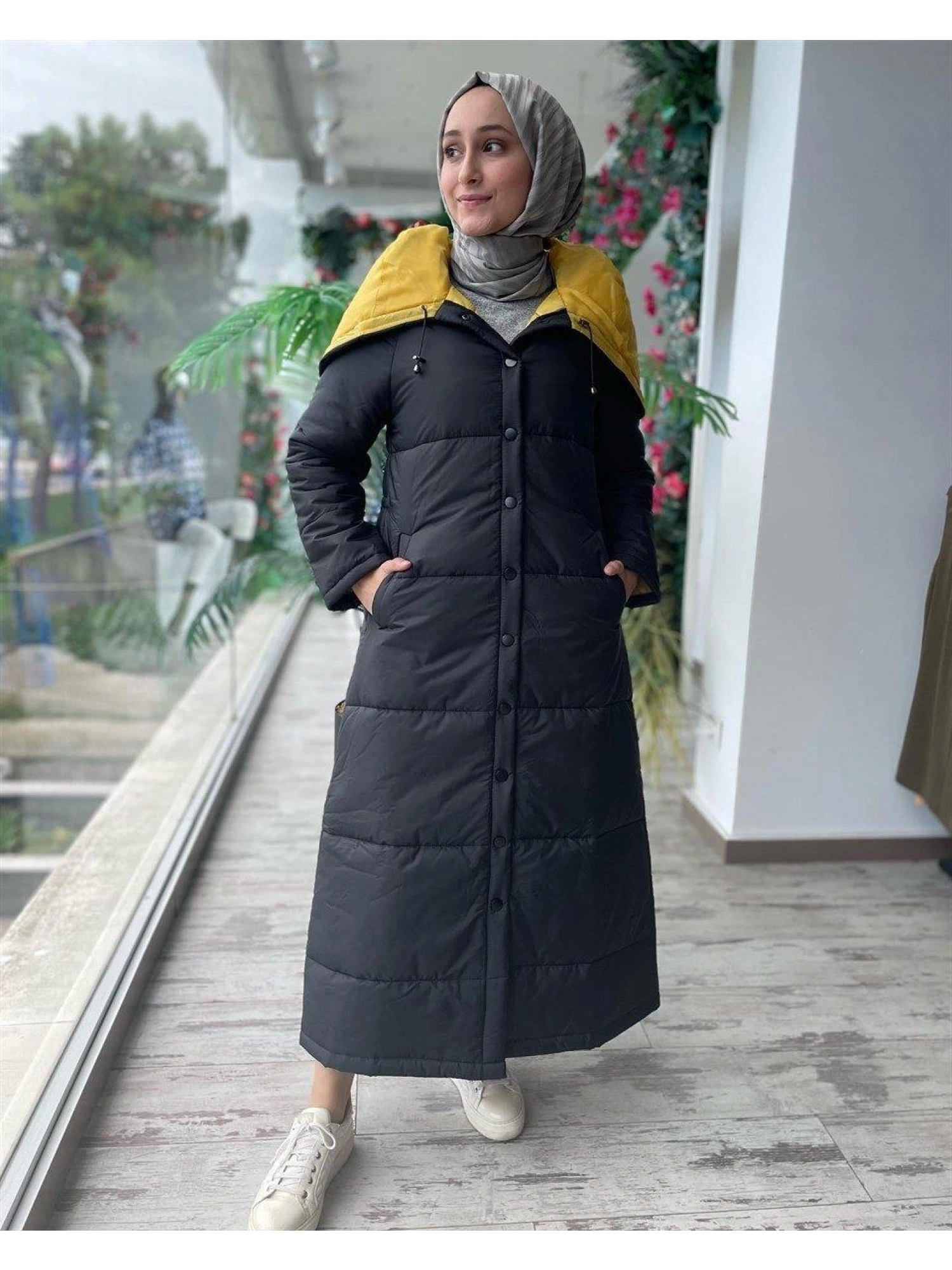 İNVEE ASTARLI ŞİŞME MONT (6681)