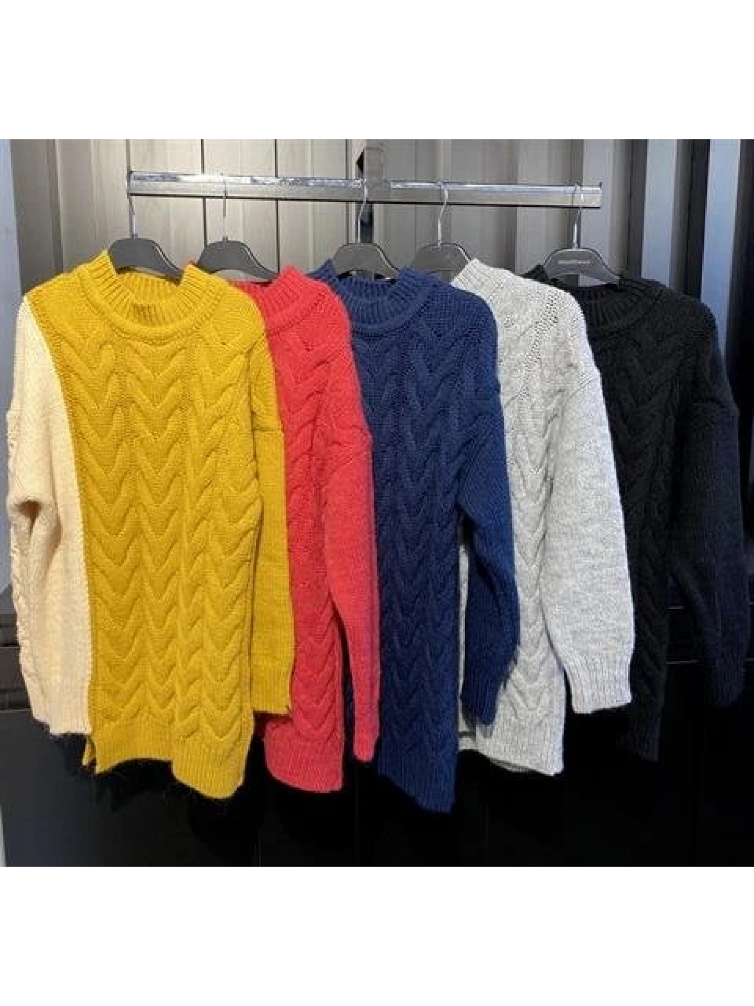 İNVEE Çift Renkli Kazak (6874)