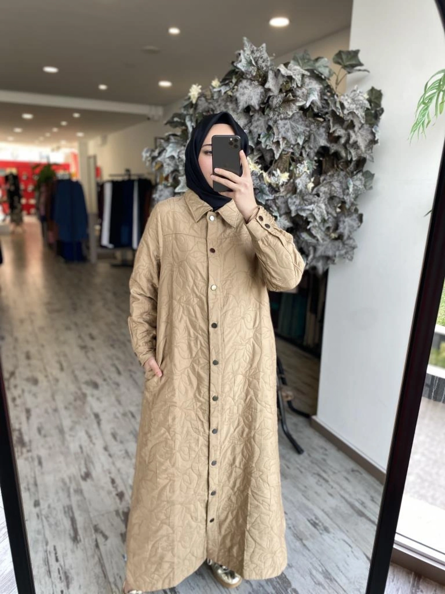 İnvee Çıtçıtlı Gömlek Yaka Kap 7039