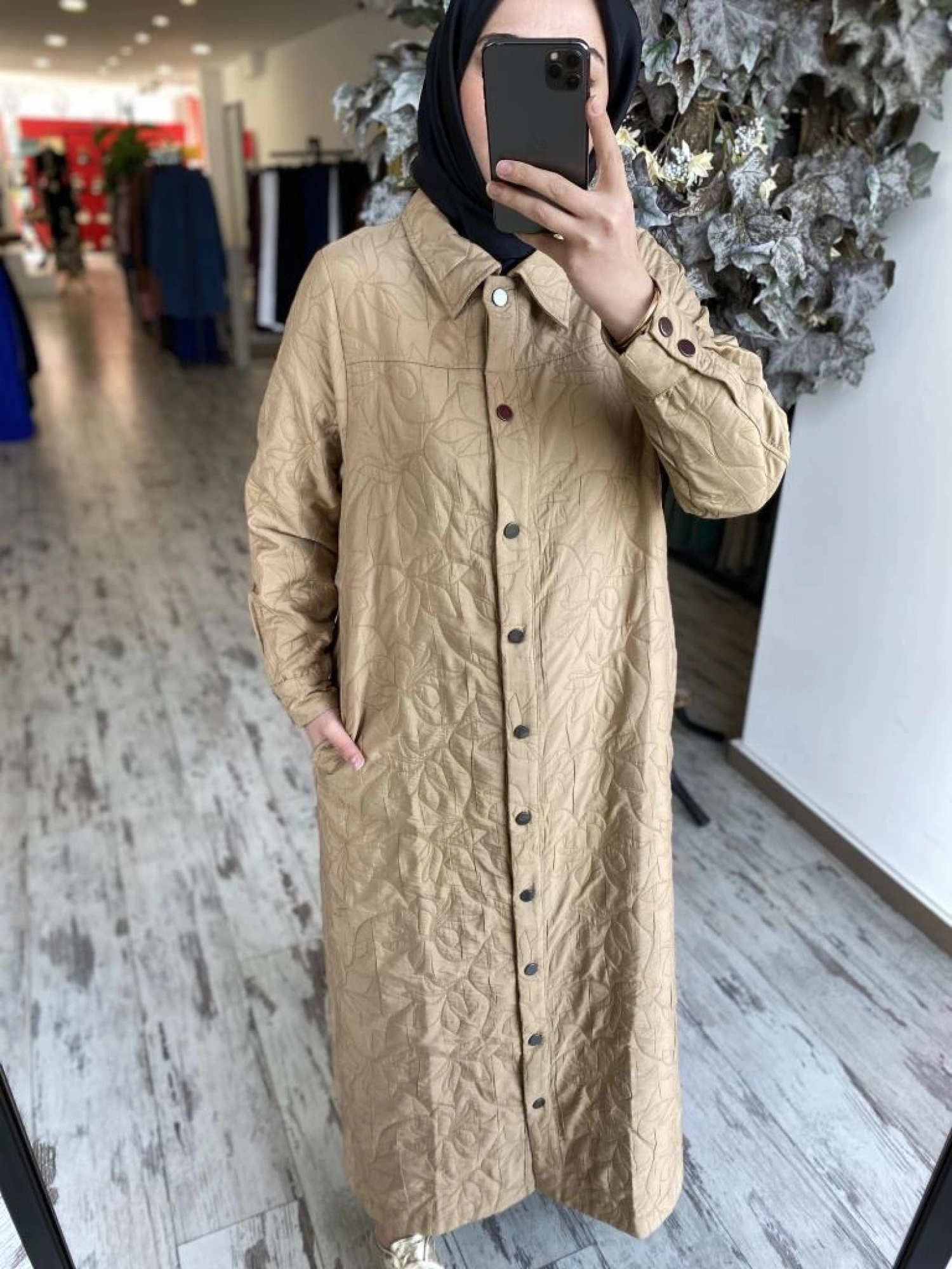 İnvee Çıtçıtlı Gömlek Yaka Kap 7039