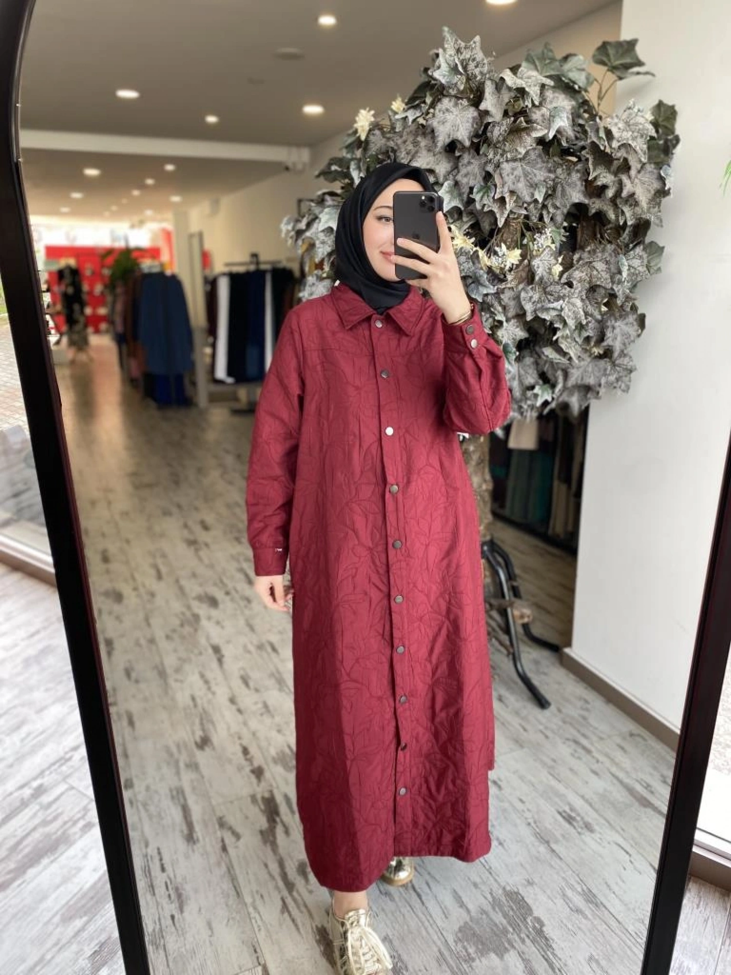 İnvee Çıtçıtlı Gömlek Yaka Kap 7039