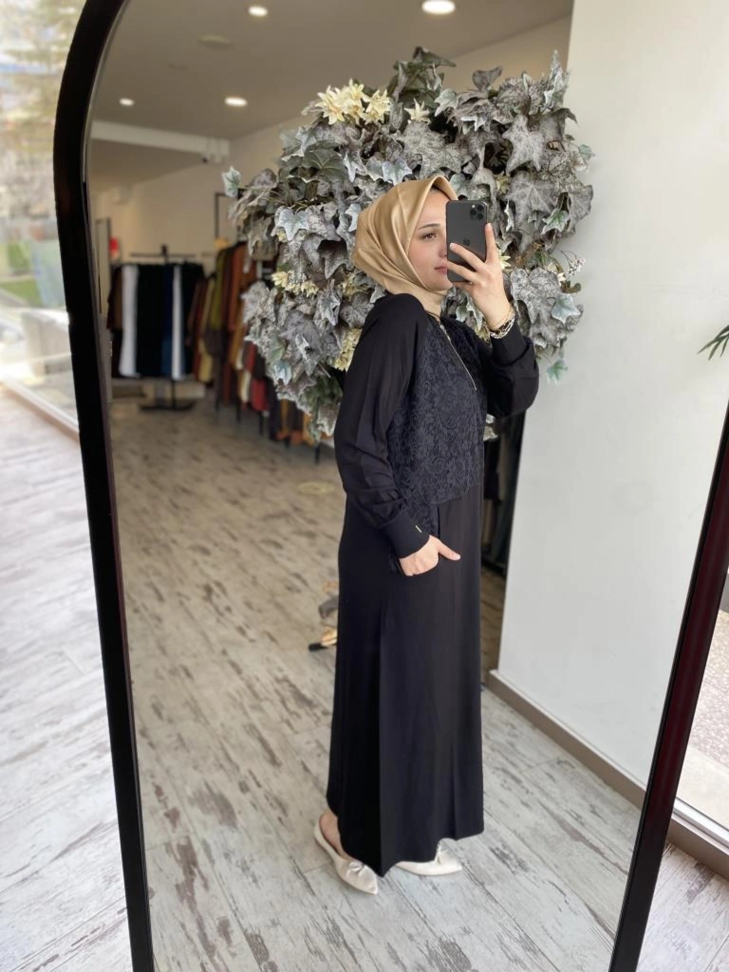 İnvee Dantelli Elbise 6877