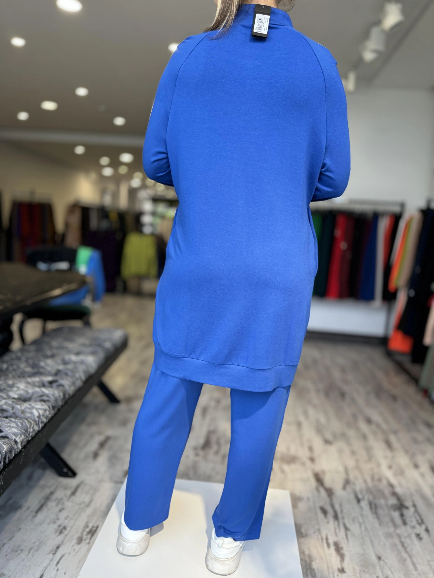 İnvee Fermuar Detaylı Tunik Pantolon Takım 6956