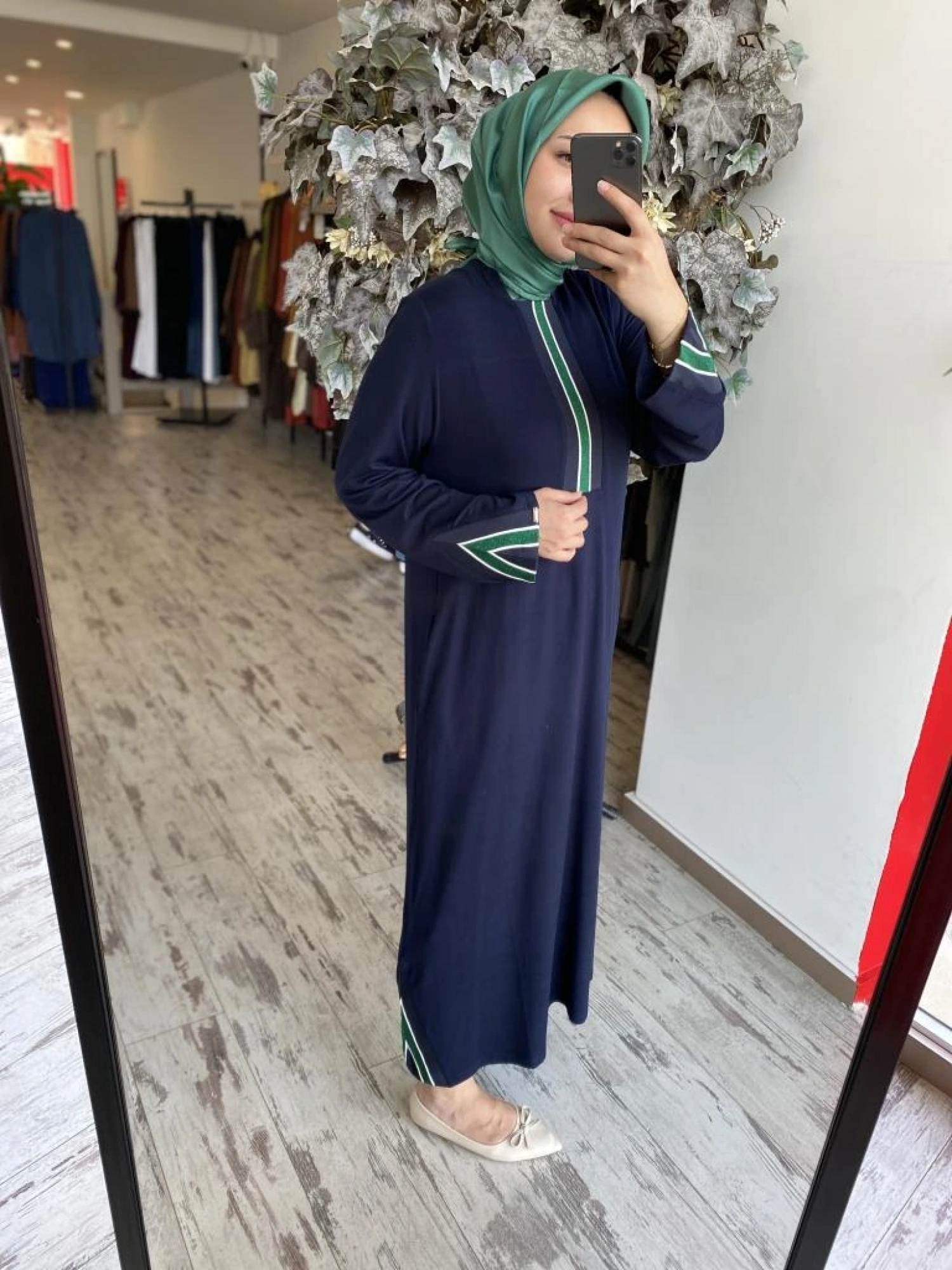 İnvee İki İplik Penye Elbise 6754