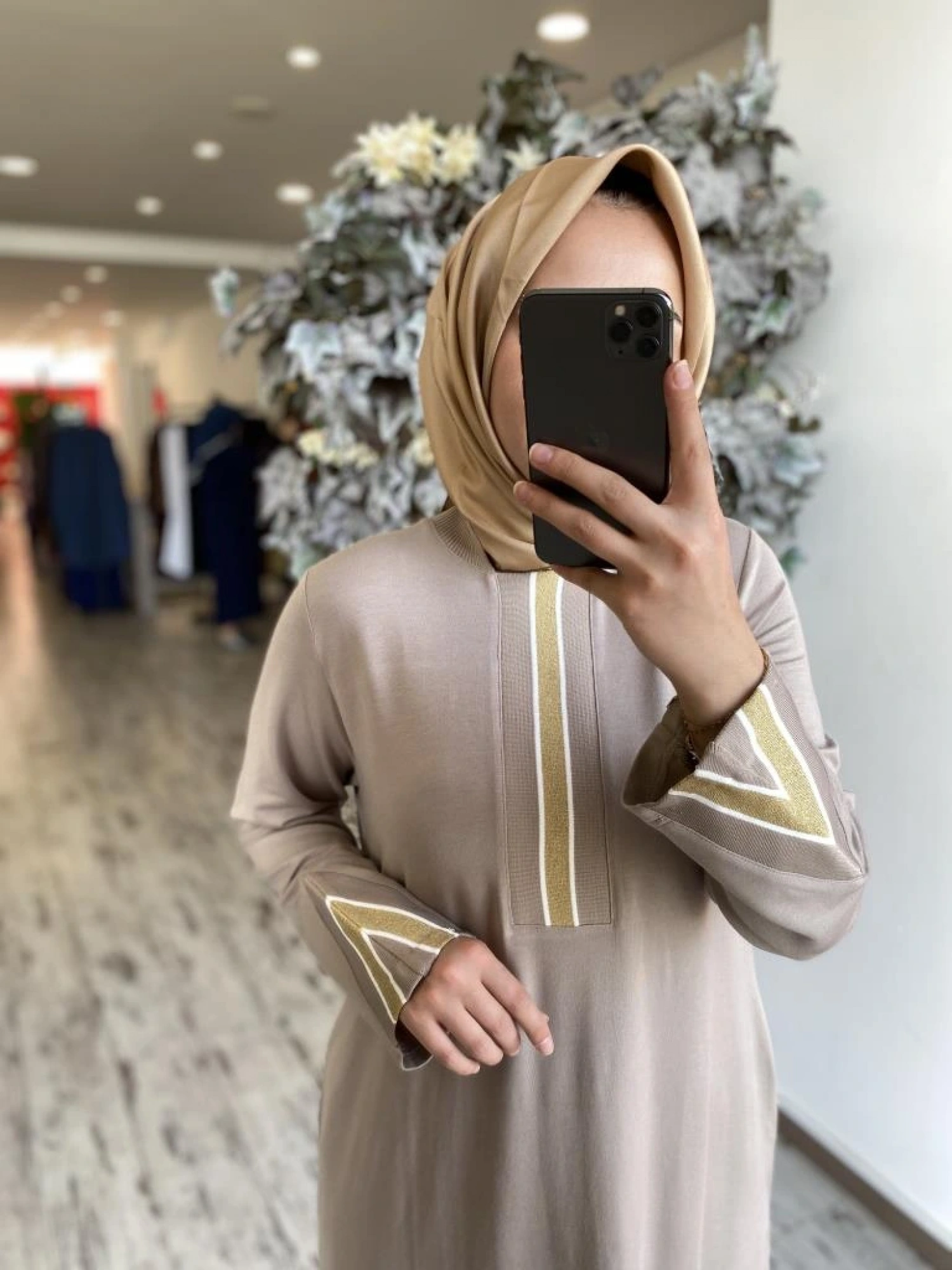 İnvee İki İplik Penye Elbise 6754