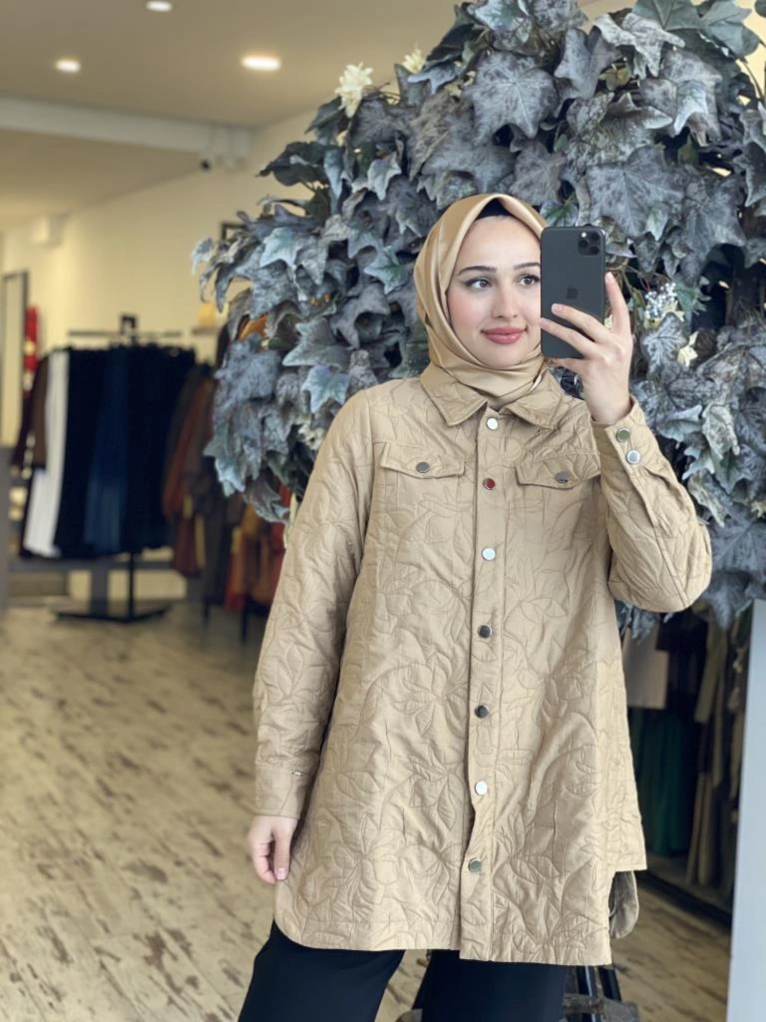 İnvee Kapitone Ceket/Gömlek 6827