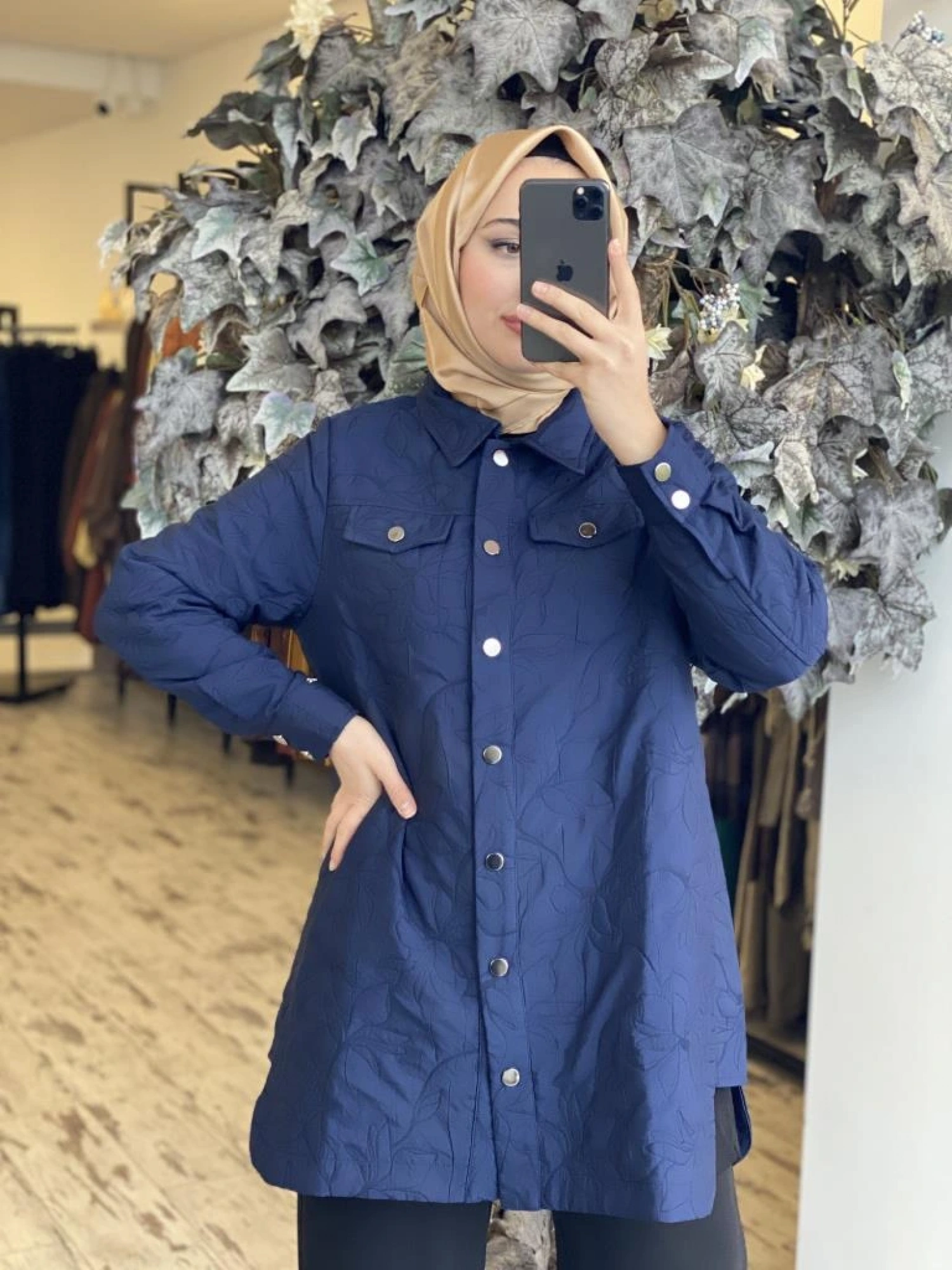 İnvee Kapitone Ceket/Gömlek 6827