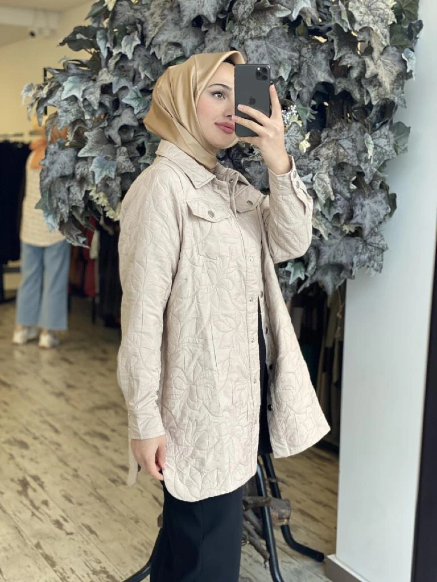 İnvee Kapitone Ceket/Gömlek 6827