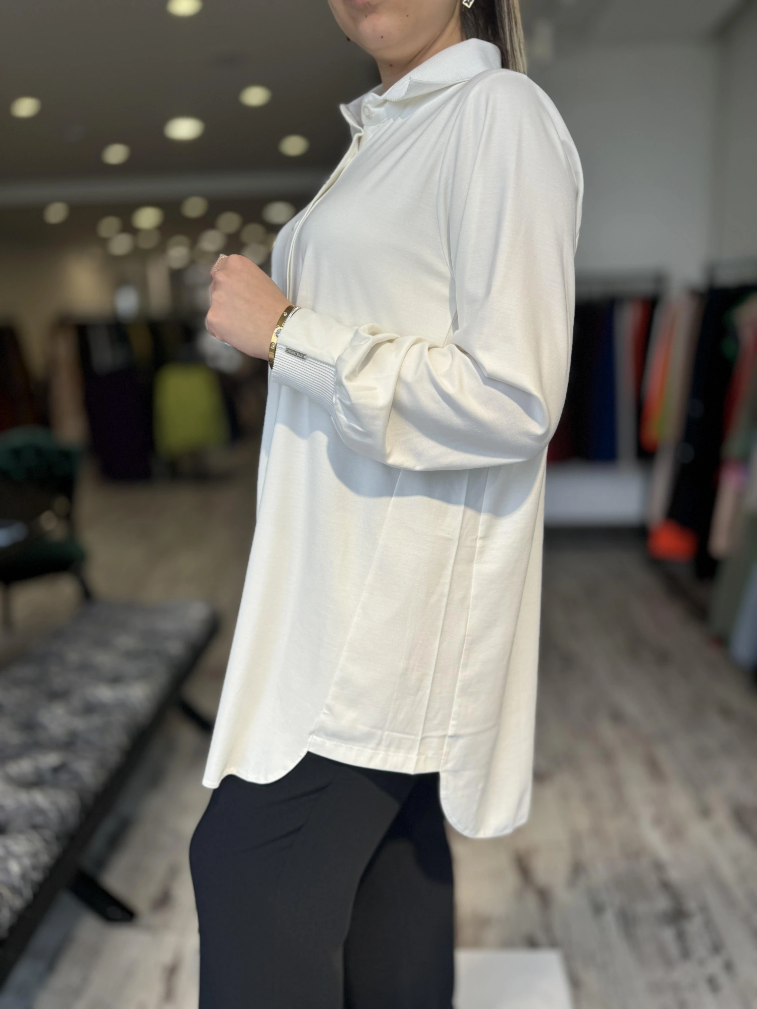 İnvee Modal Penye Gömlek 6926