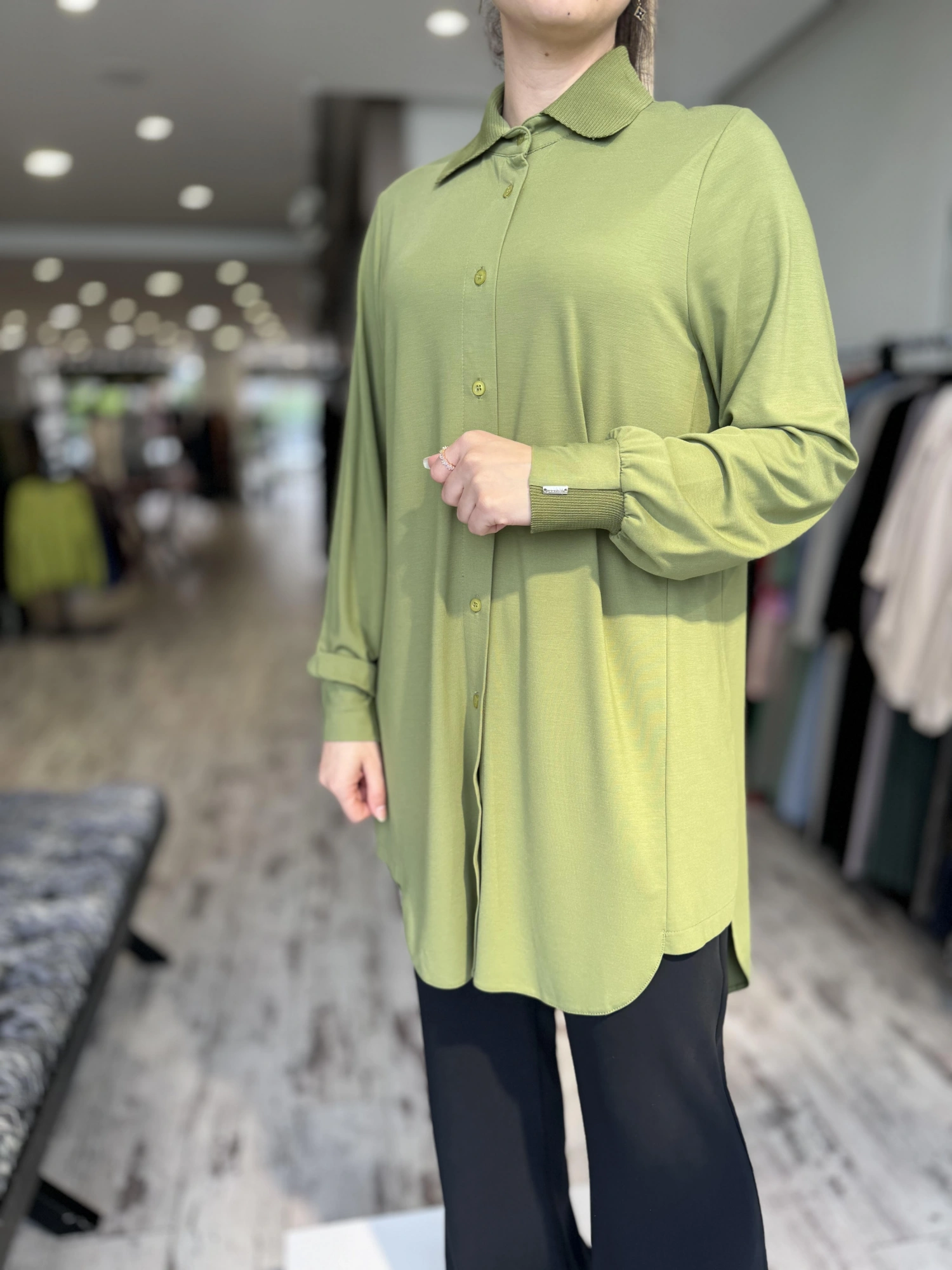 İnvee Modal Penye Gömlek 6926