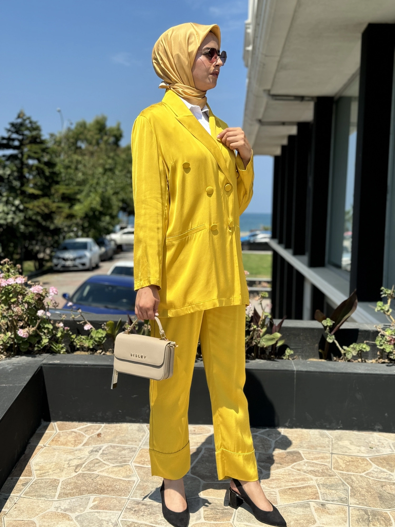 Lisa Saten Hardal Ceket 3102