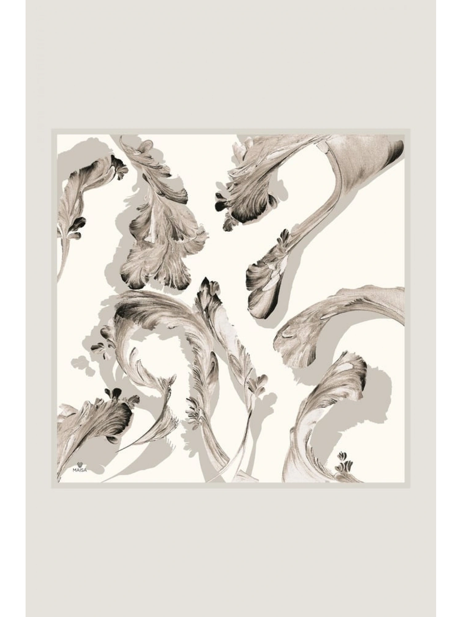 Maisa Ani 90X90 Twil İpek Eşarp