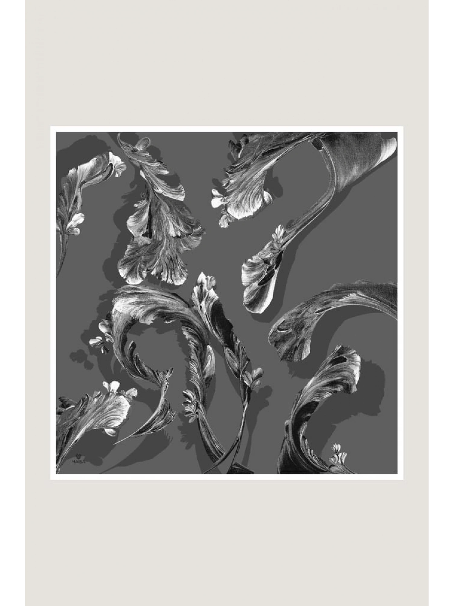 Maisa Ani 90X90 Twil İpek Eşarp