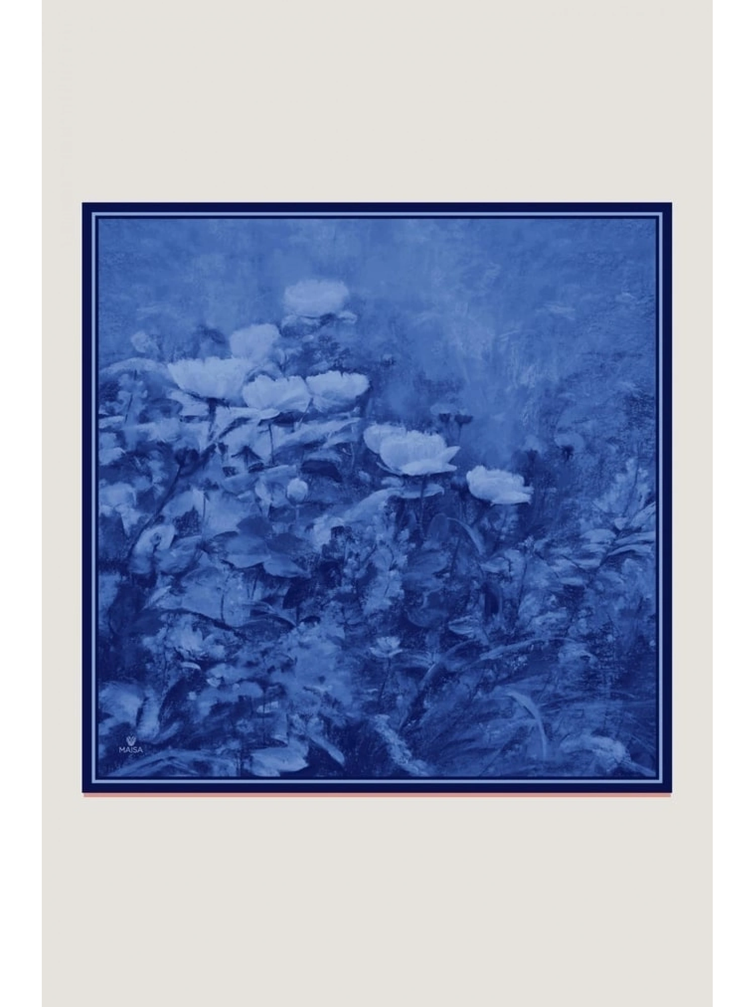 Maisa Benne 90X90 Twil İpek Eşarp