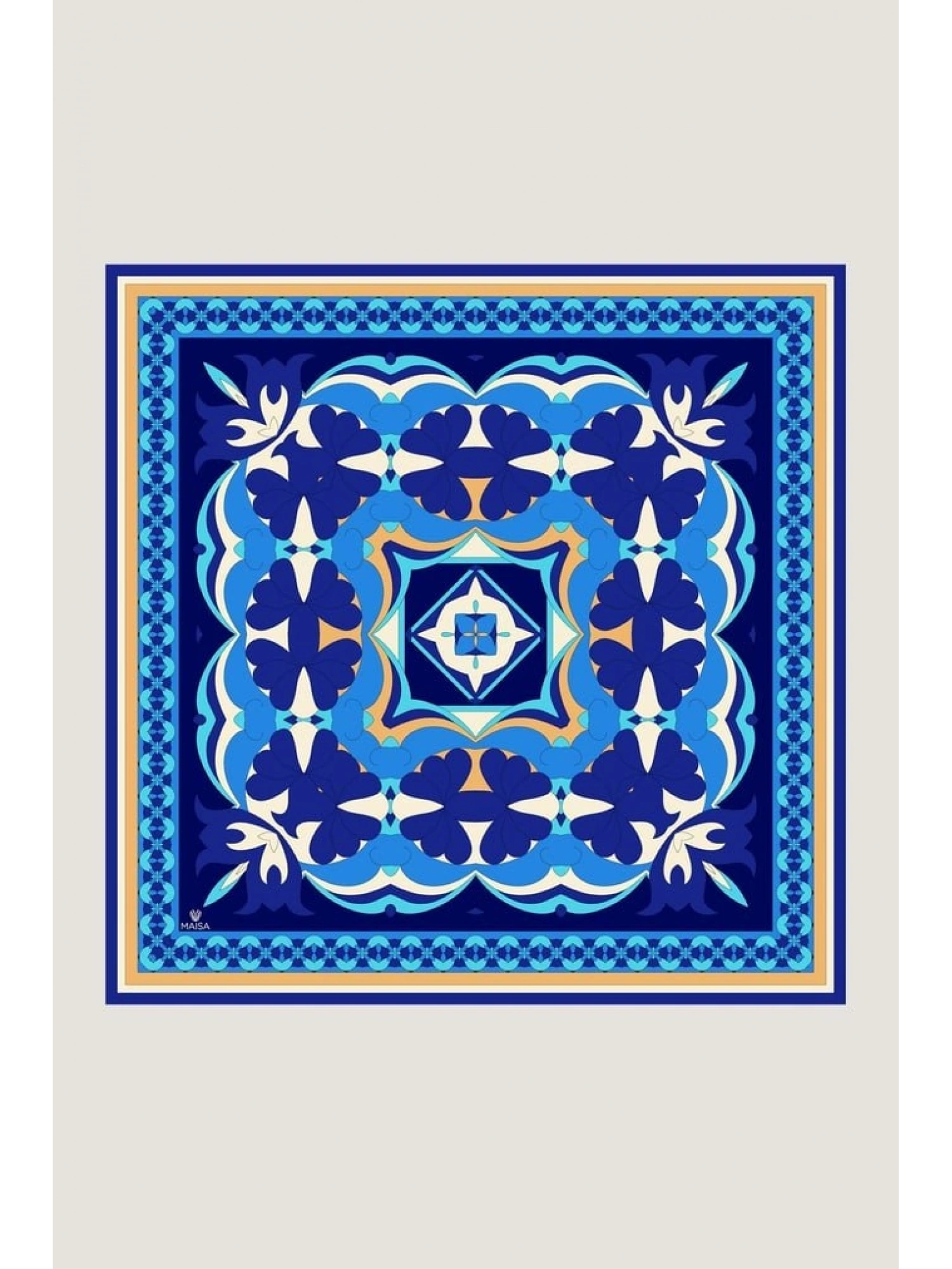 Maisa Rana 90X90 Twil İpek Eşarp