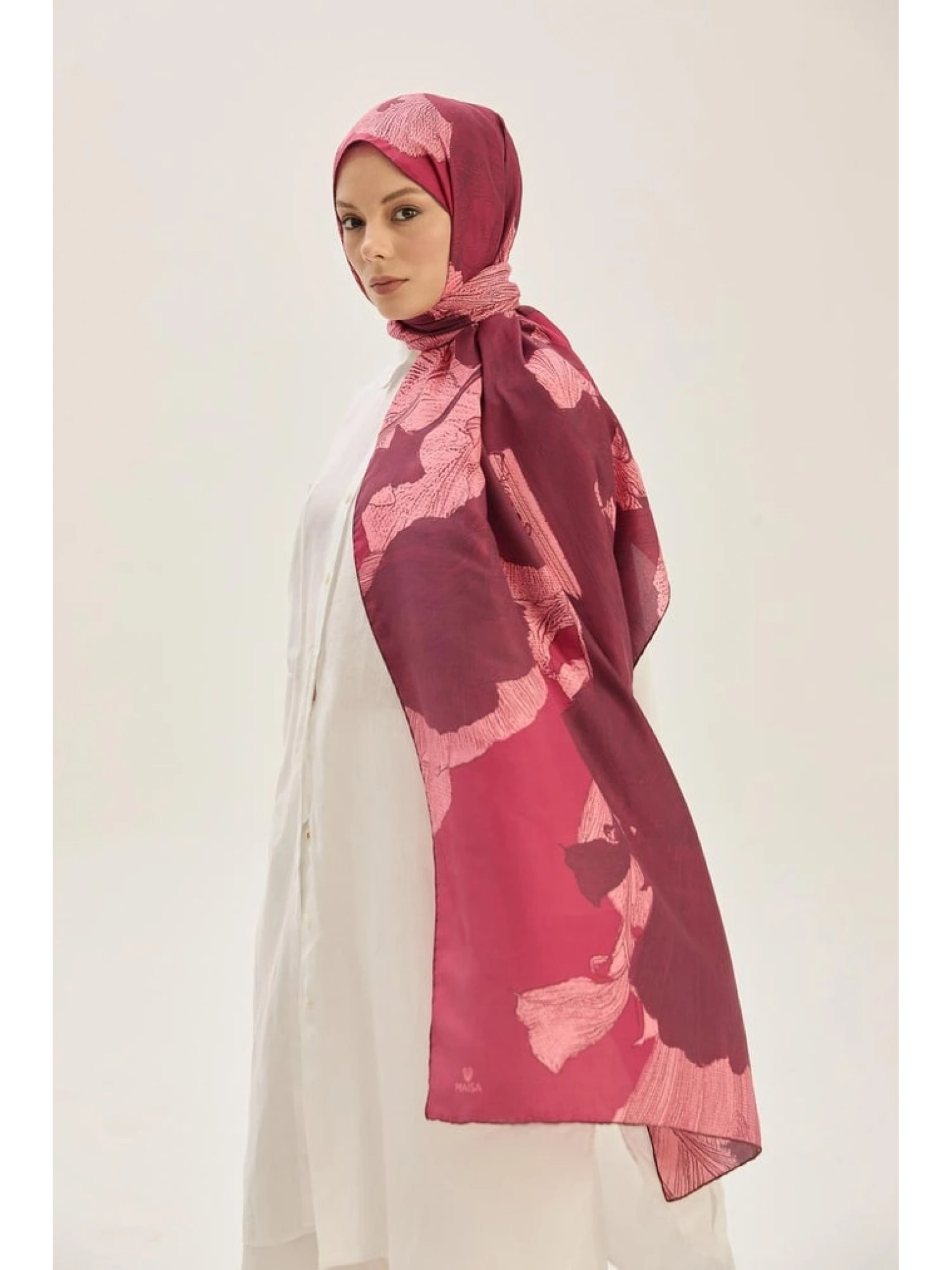 Maisa Reşha 70x190 Pamuk İpek Şal
