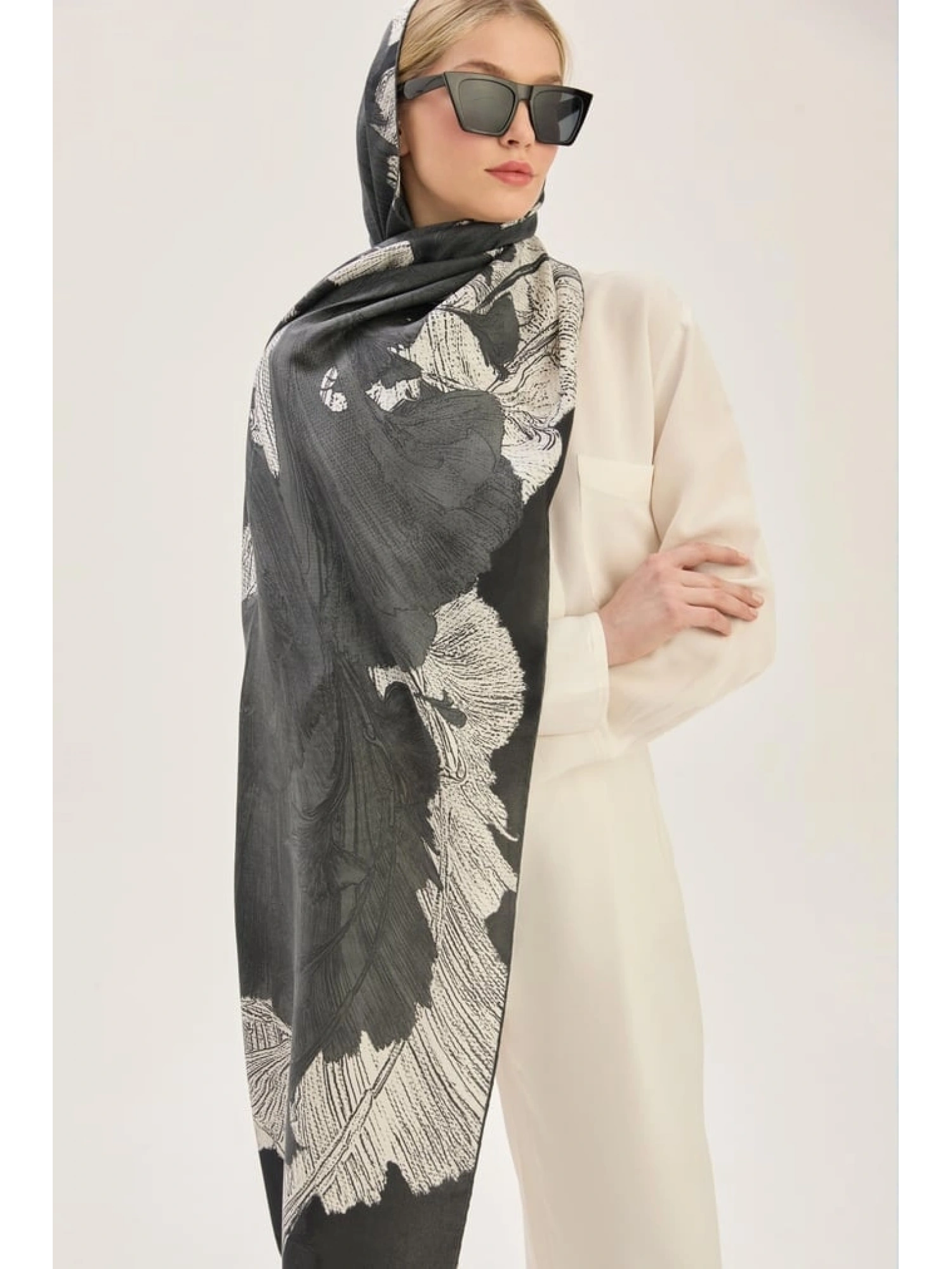 Maisa Reşha 70x190 Pamuk İpek Şal