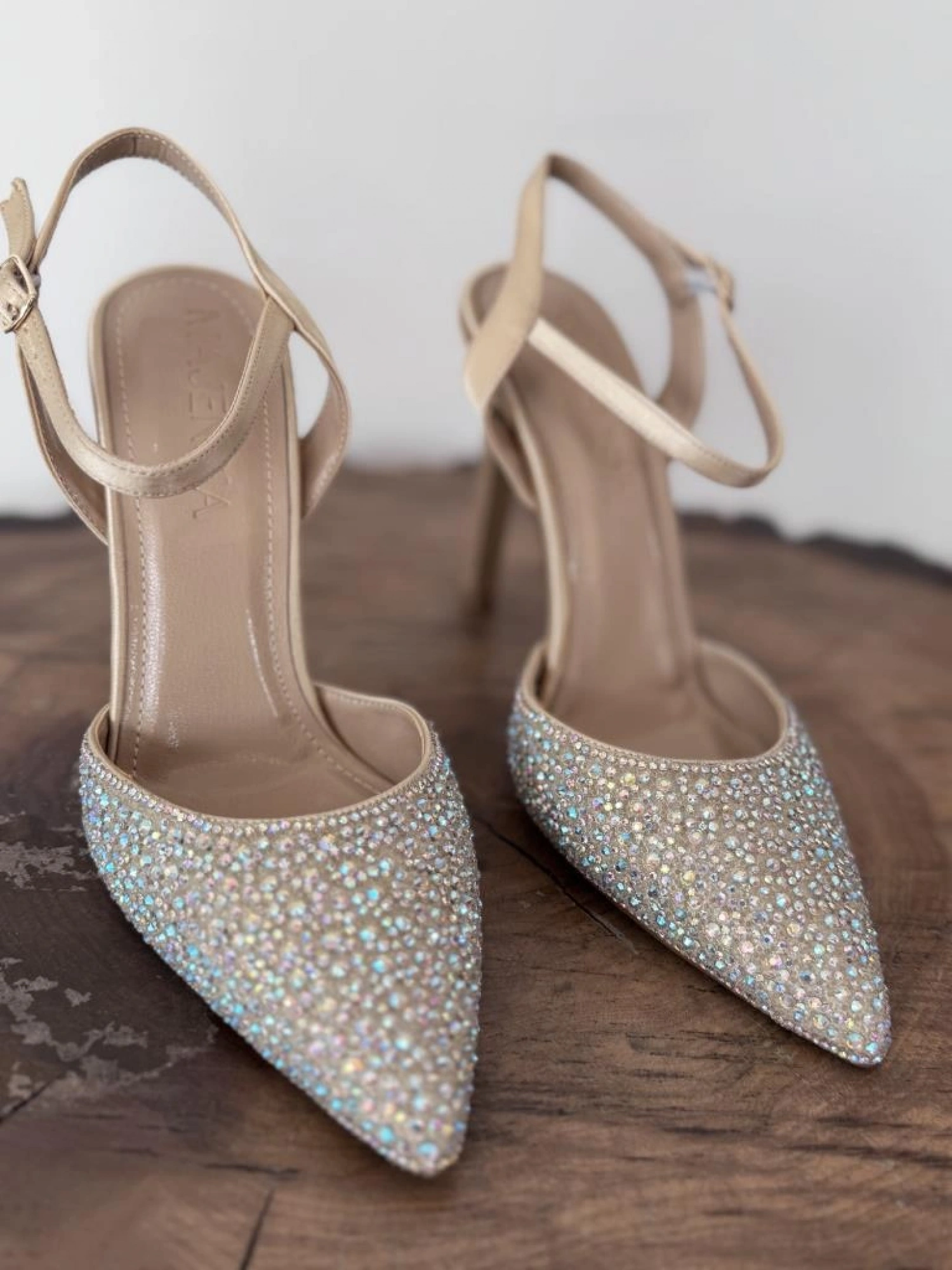 Majensia Taşlı Saten Abiye Ayakkabı 155226