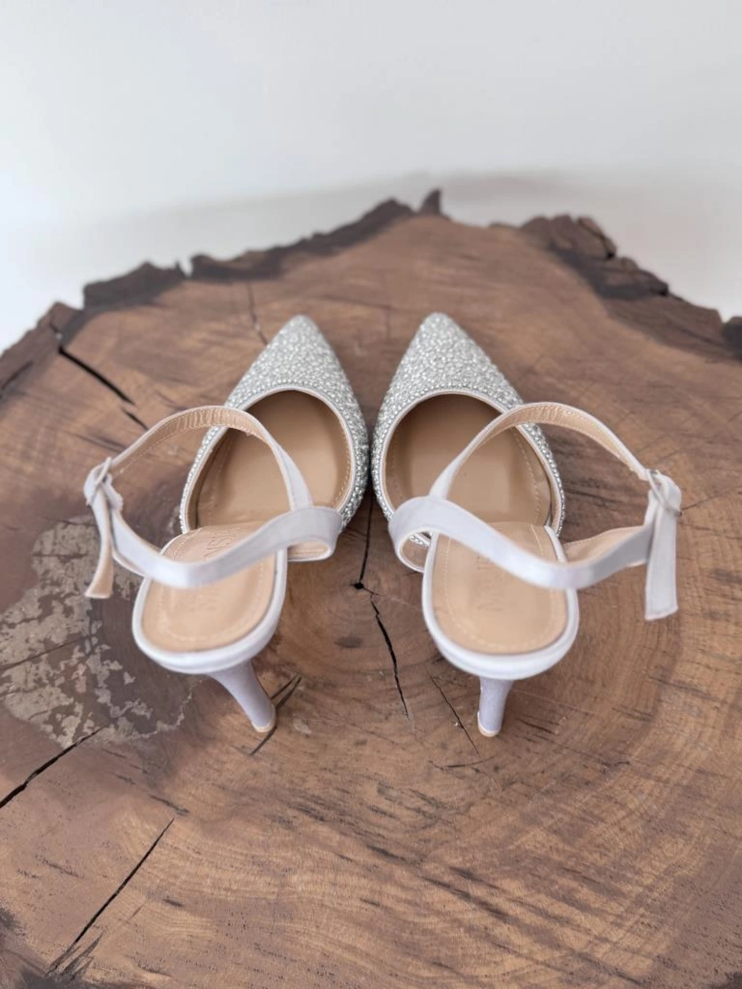 Majensia Taşlı Saten Abiye Ayakkabı 155226