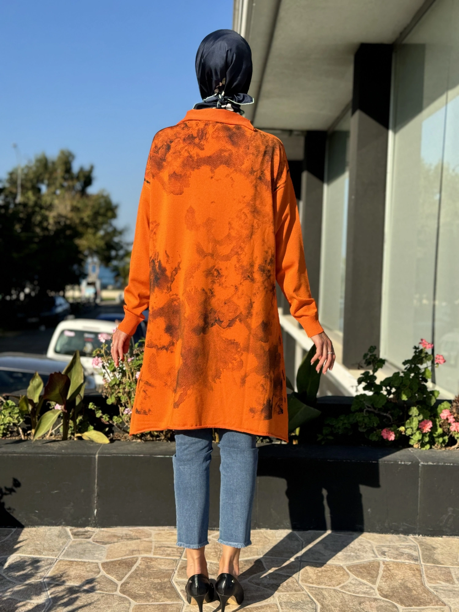 Misswhence Baskılı Triko Tunik 36021