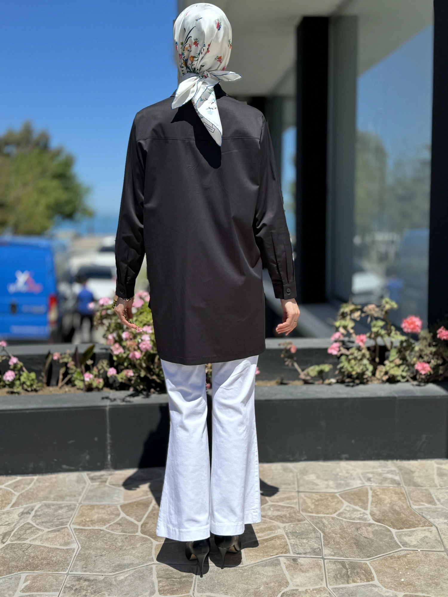 Misswhence Cep Detaylı Poplin Gömlek 35314