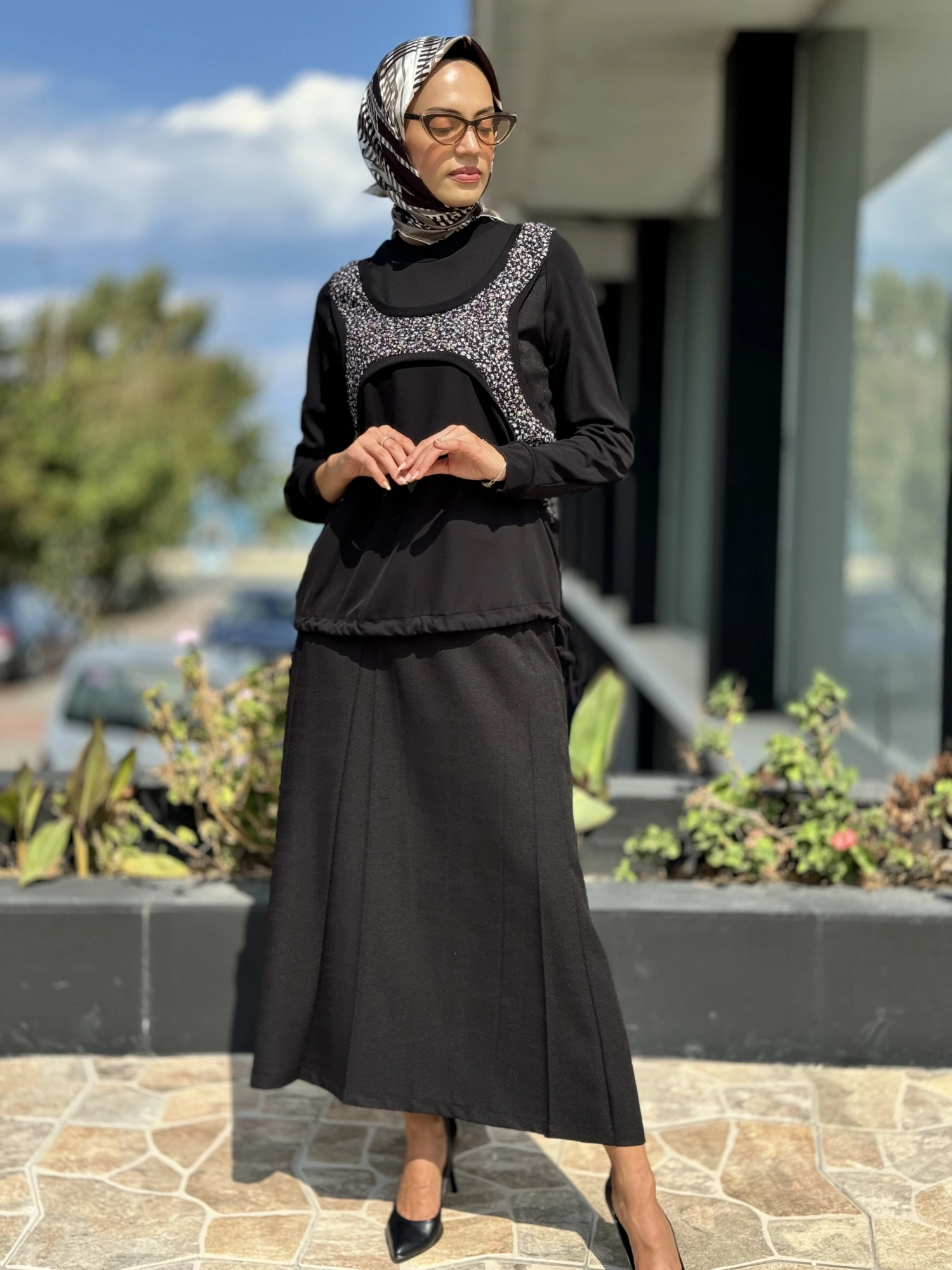 Misswhence Fermuar Detaylı Etek 36904