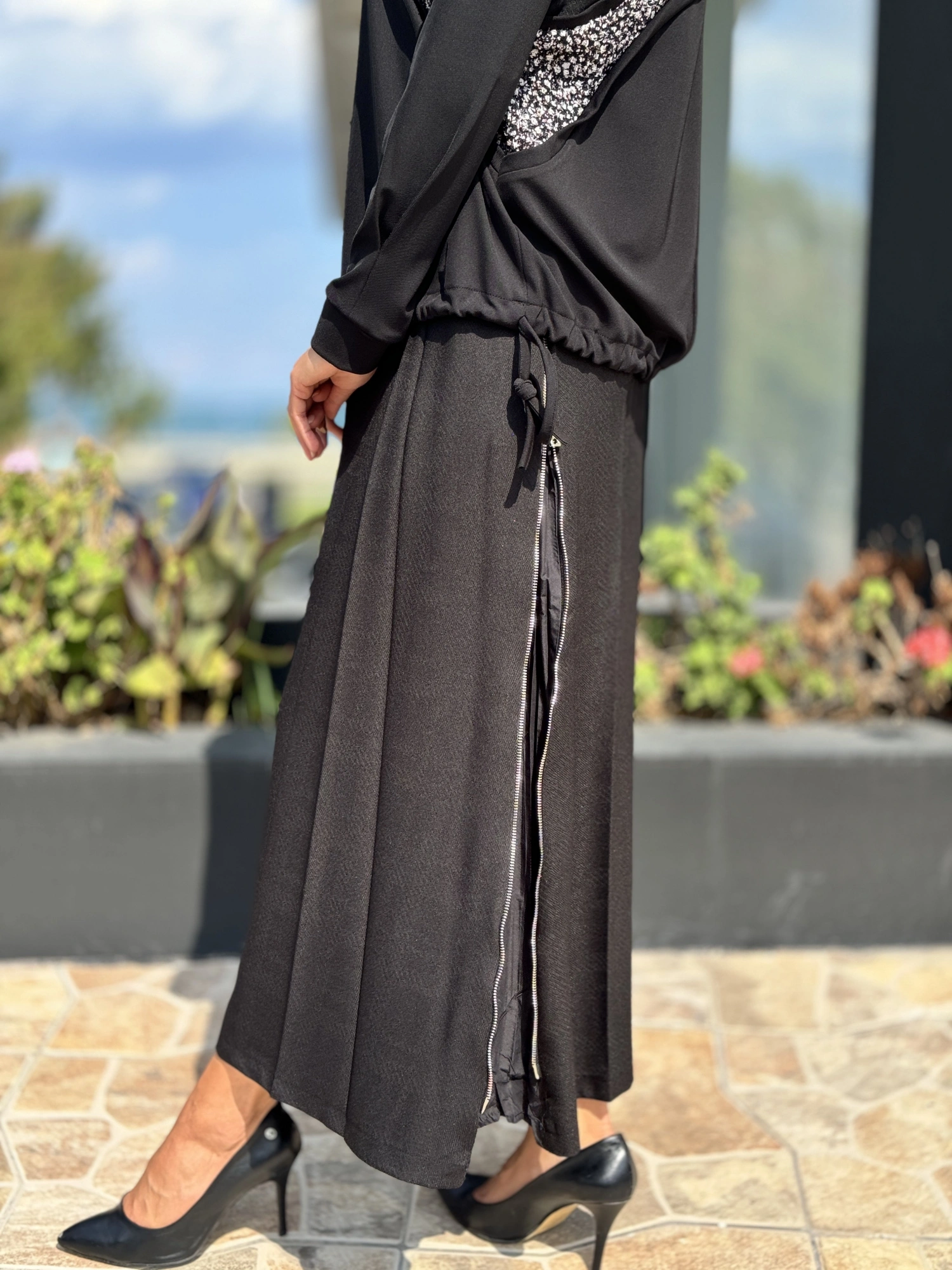 Misswhence Fermuar Detaylı Etek 36904