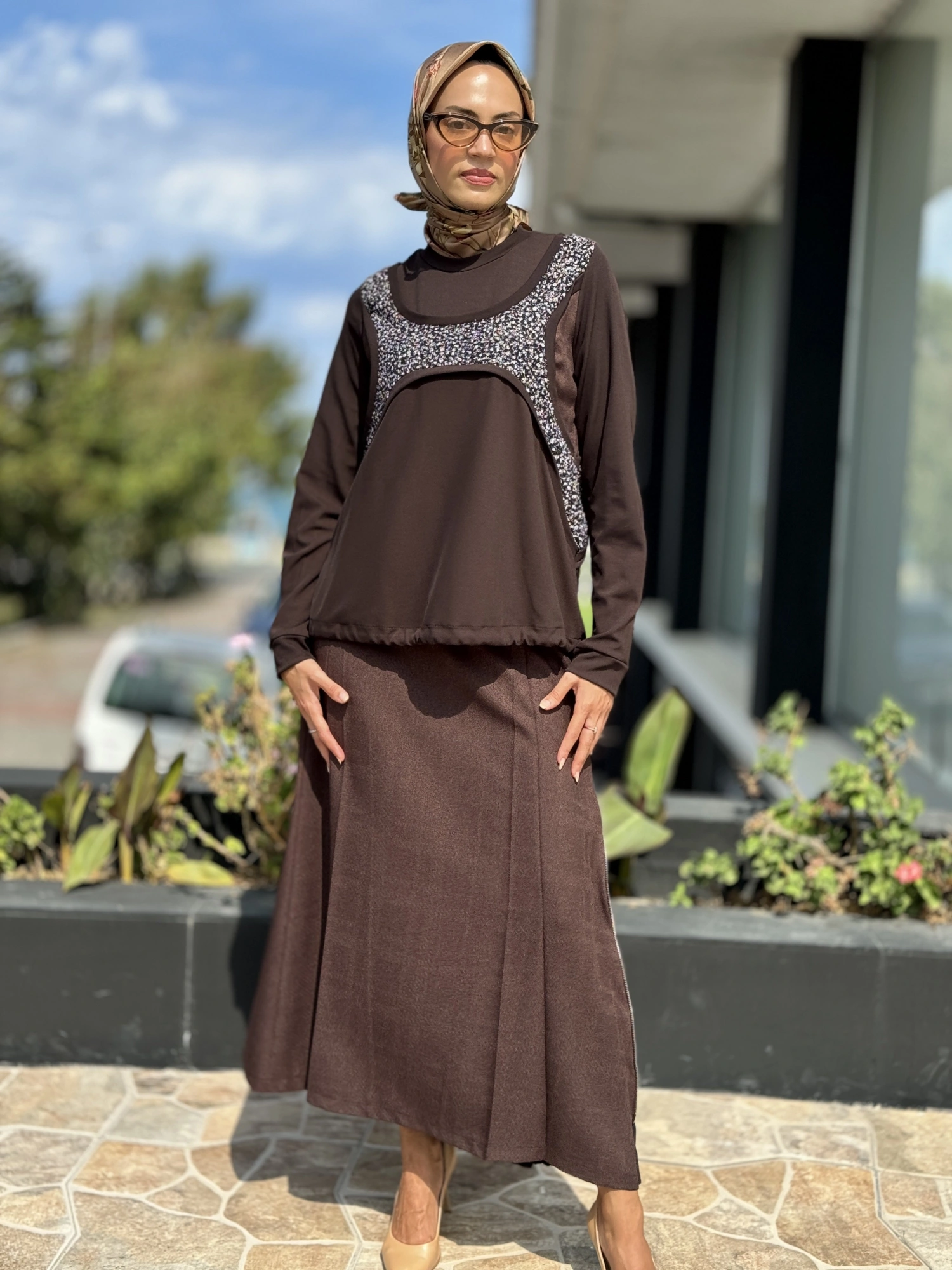 Misswhence Fermuar Detaylı Etek 36904