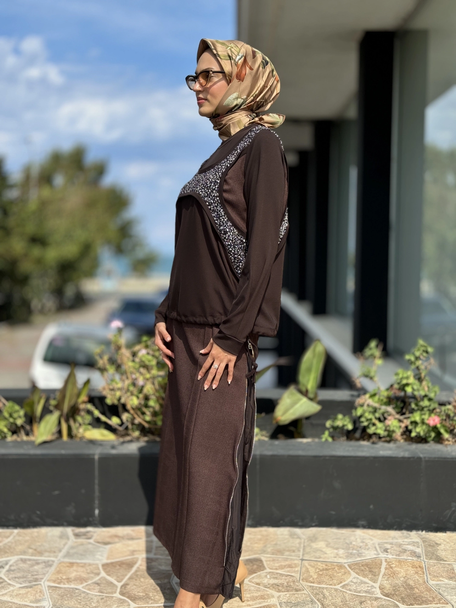 Misswhence Fermuar Detaylı Etek 36904