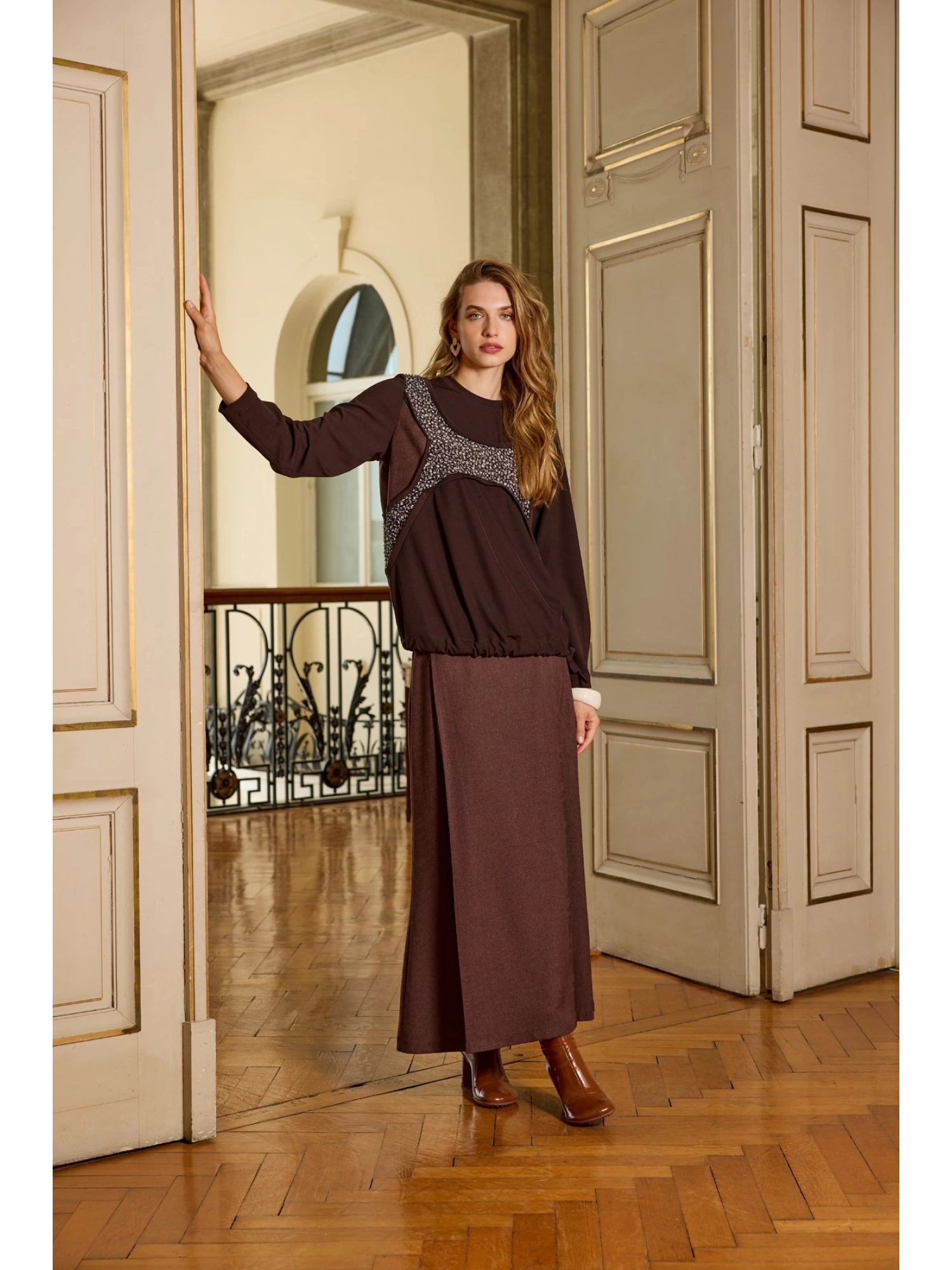 Misswhence Fermuar Detaylı Etek 36904