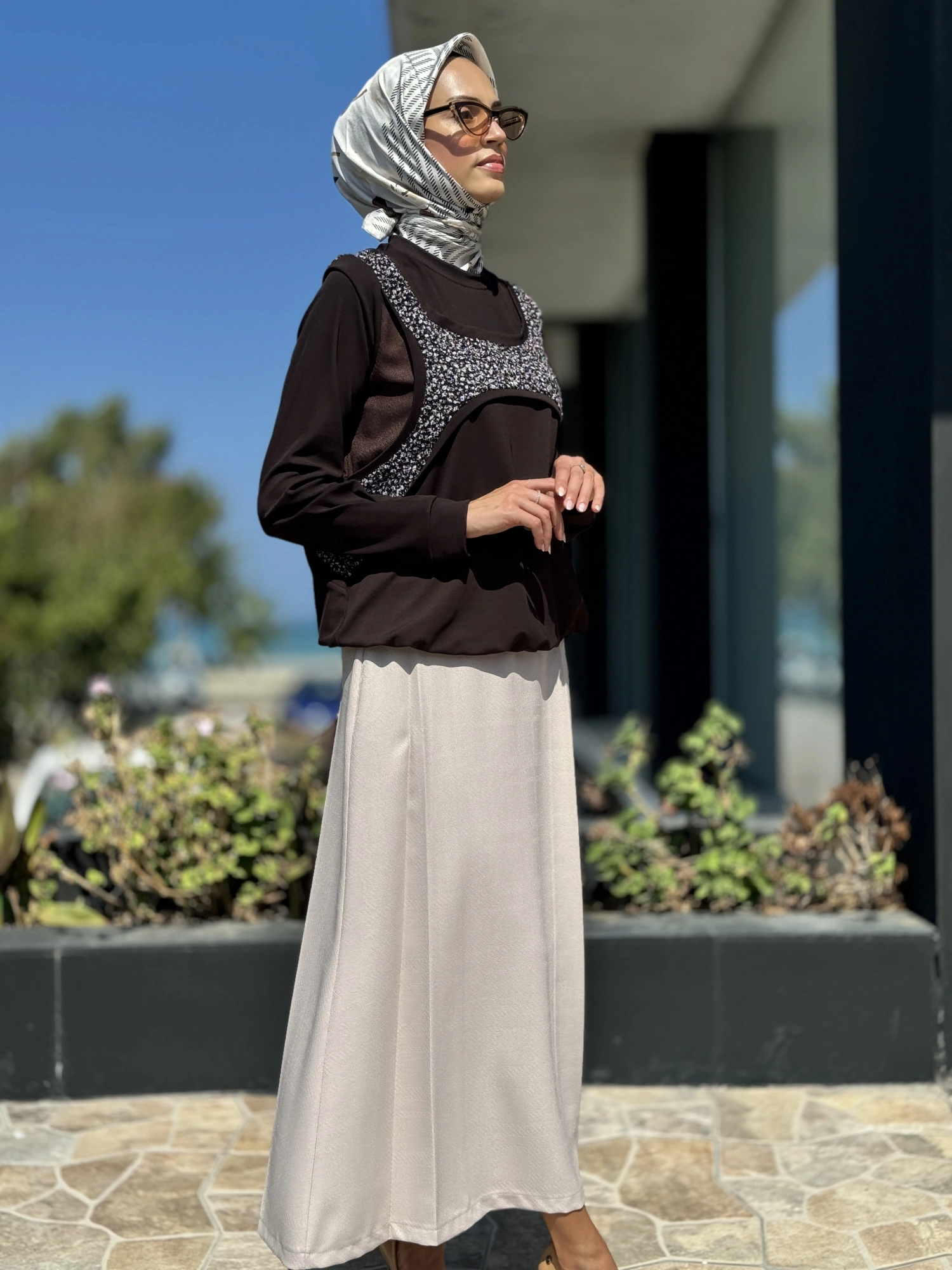 Misswhence Fermuar Detaylı Etek 36904