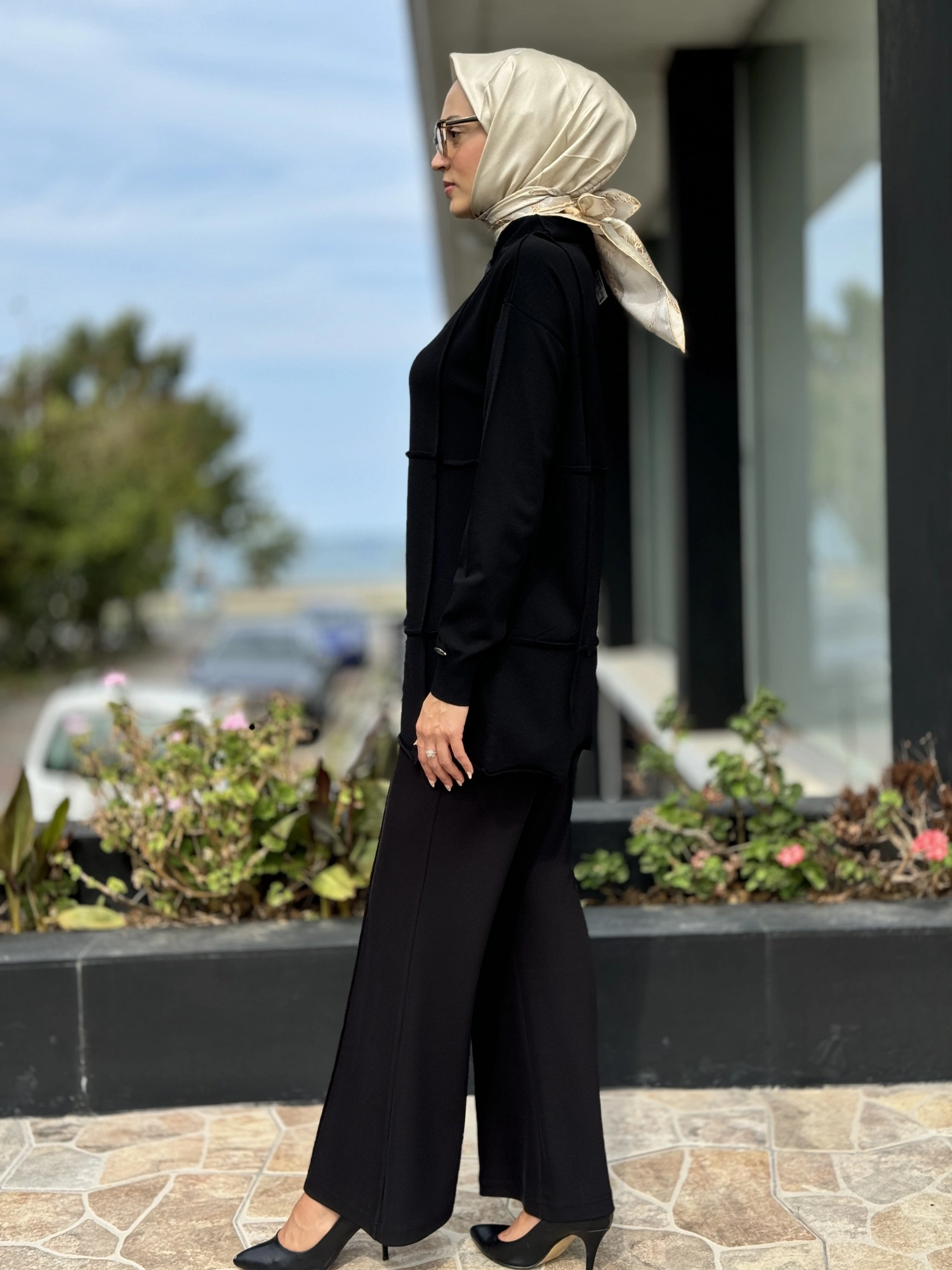 Misswhence Fermuarlı Triko Tunik 36013