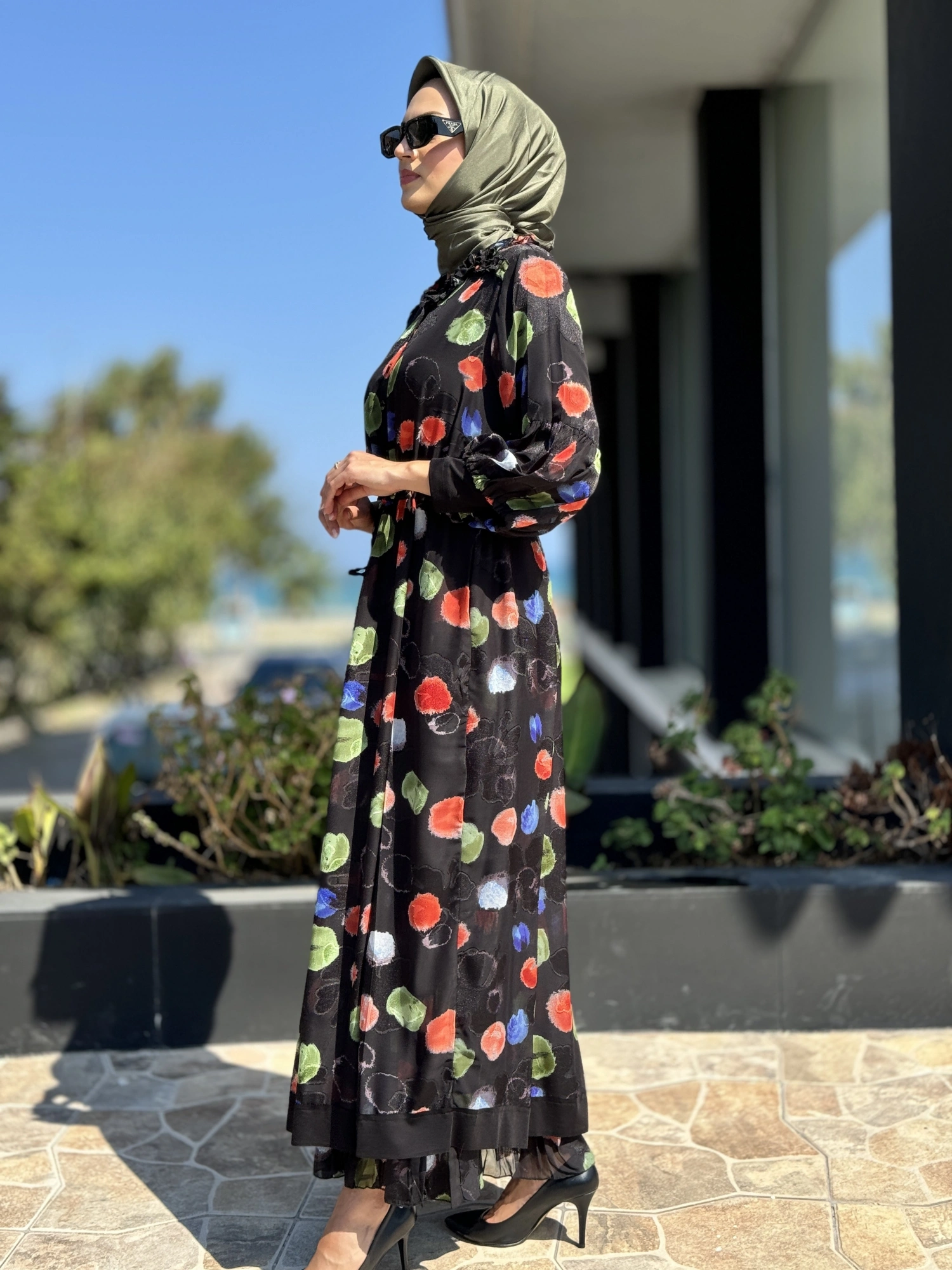 Misswhence İkili Şifon Elbise 36801-B